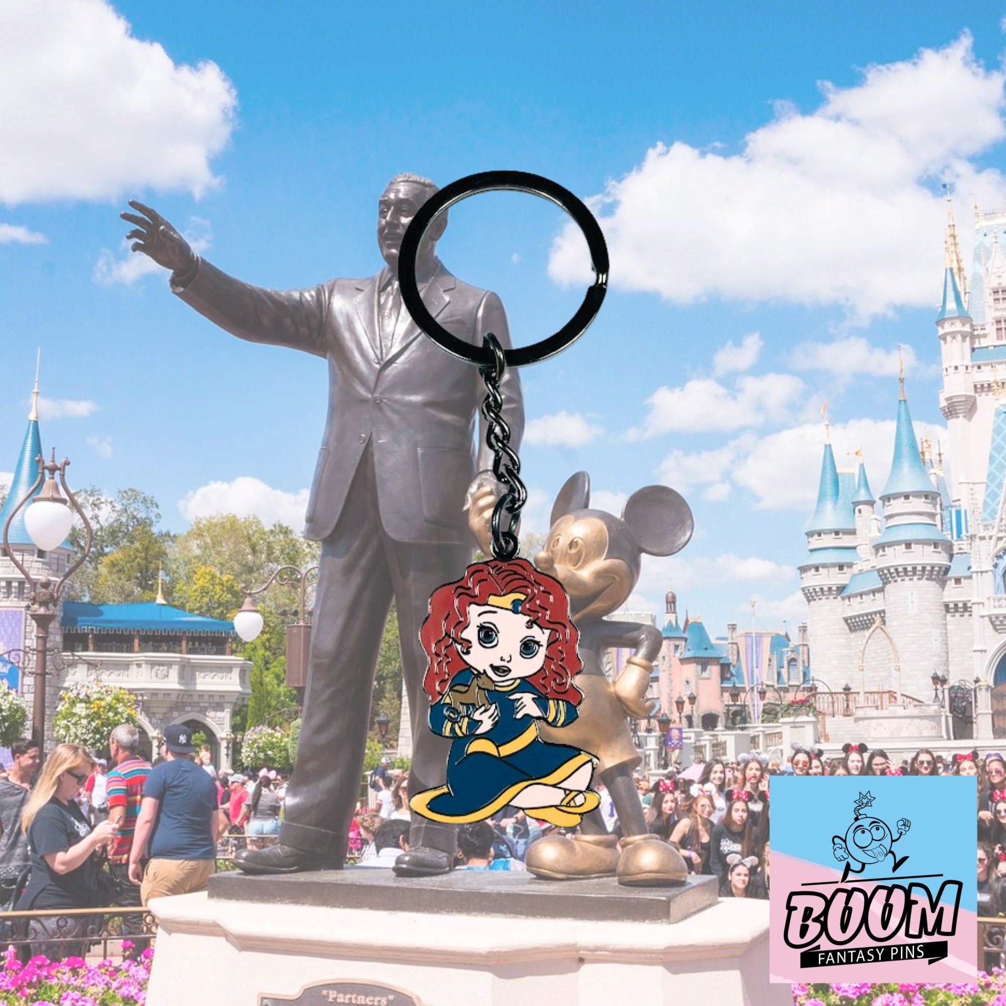 Porte-clés – Merida de Rebelle – Disney Fantasy