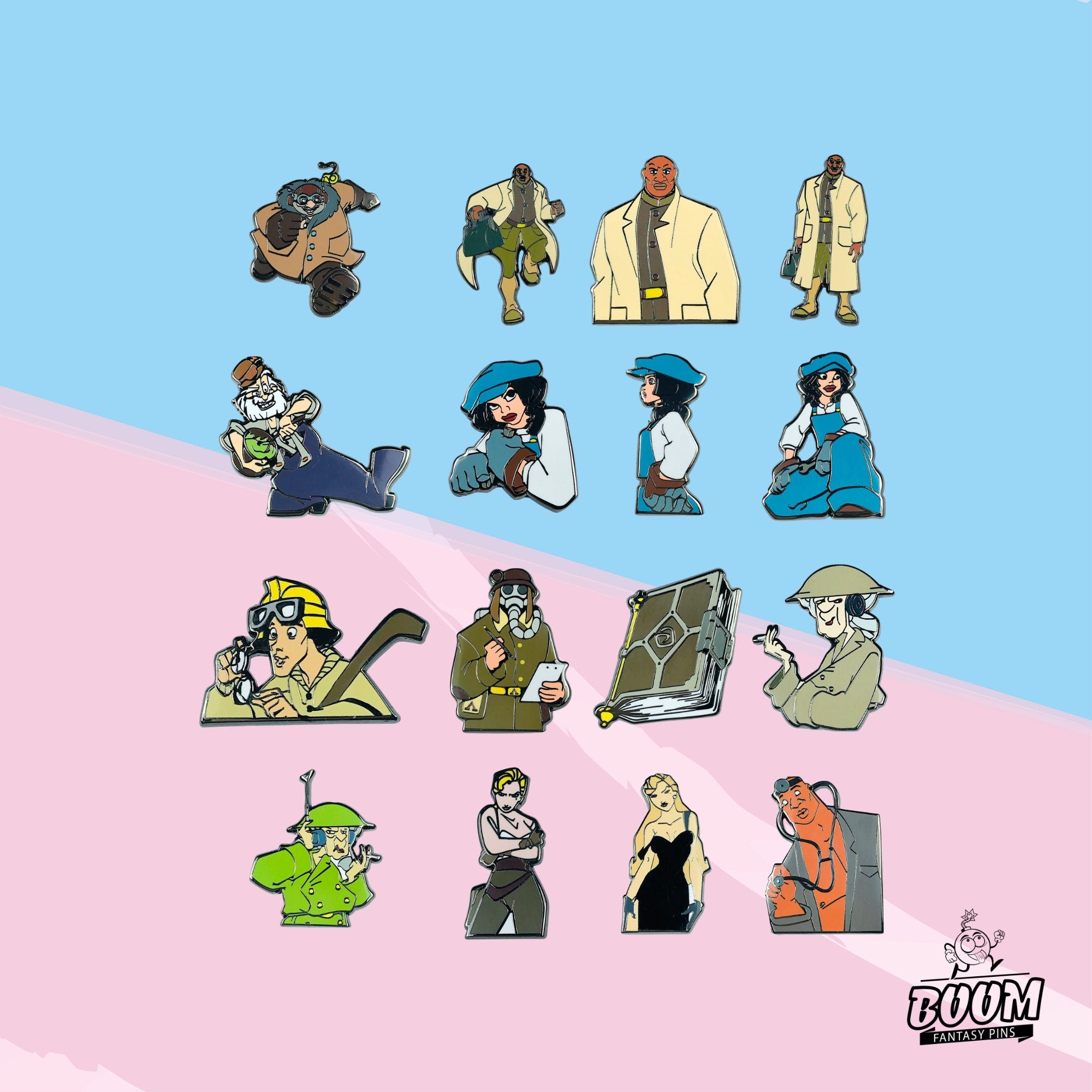 Pin – Milo Thatch from Atlantis The Lost Empire – Disney Fantasy