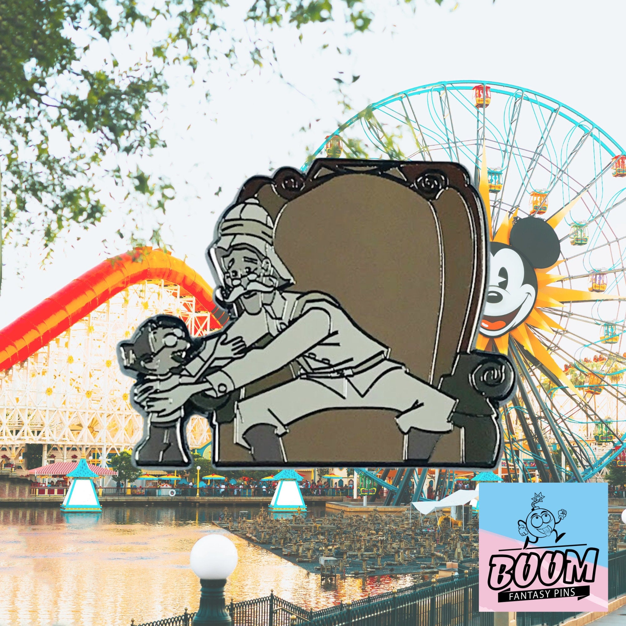 Pin – Milo Thatch and Thaddeus Thatch from Atlantis The Lost Empire – Disney Fantasy