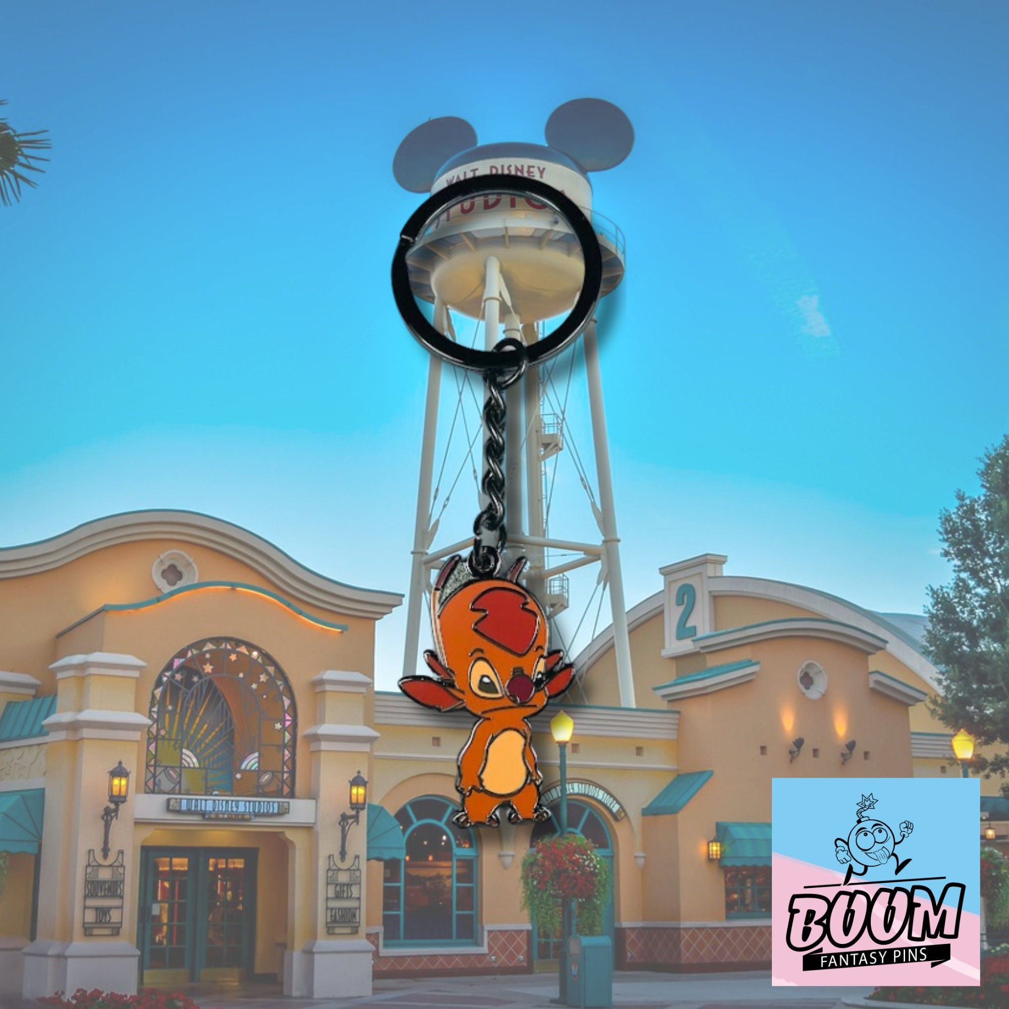 Llavero – Experimento 032 Fibra de Lilo y Stitch – Disney Fantasy