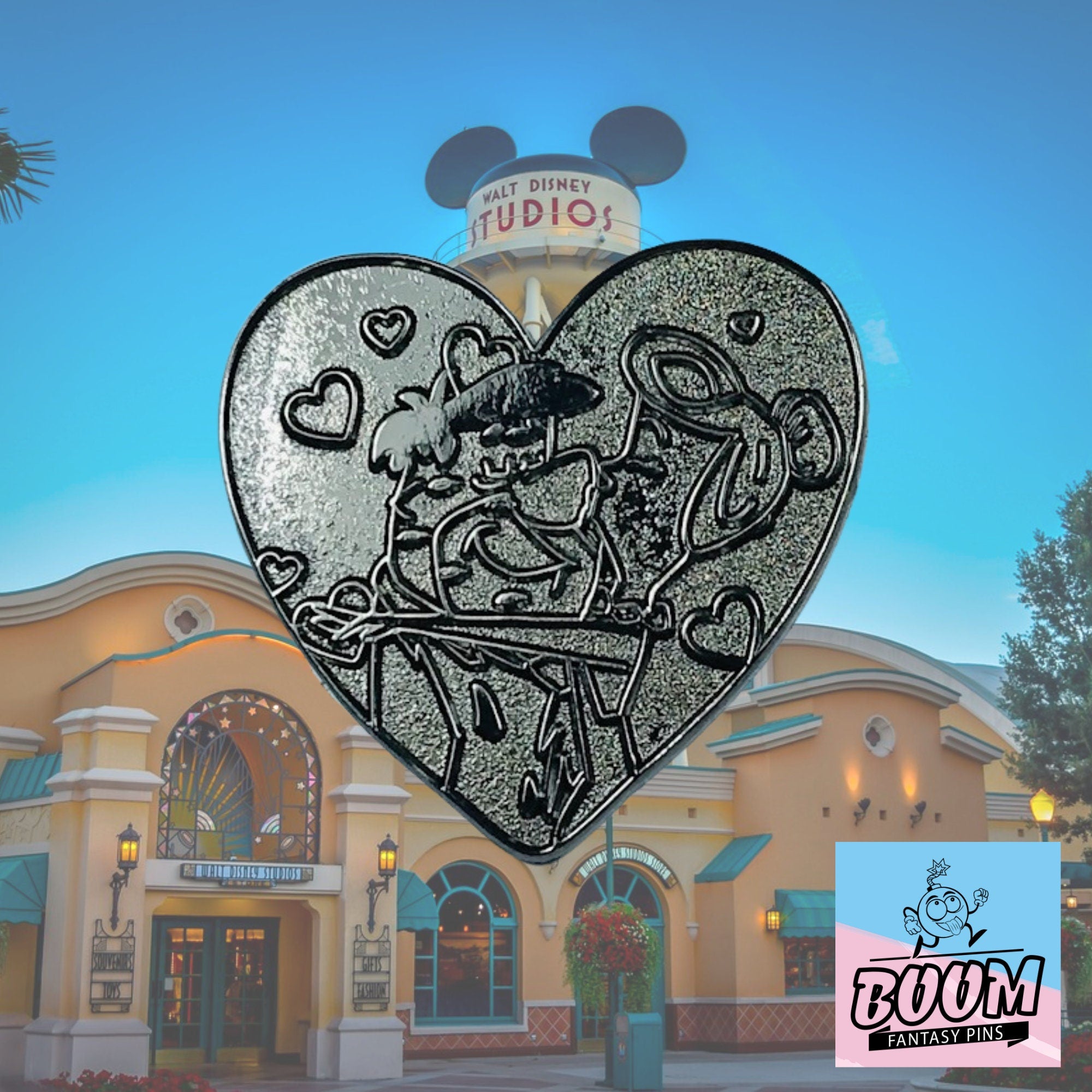 Pin – Pedro Picapiedra y Vilma Picapiedra de Los Picapiedra – Disney Fantasy