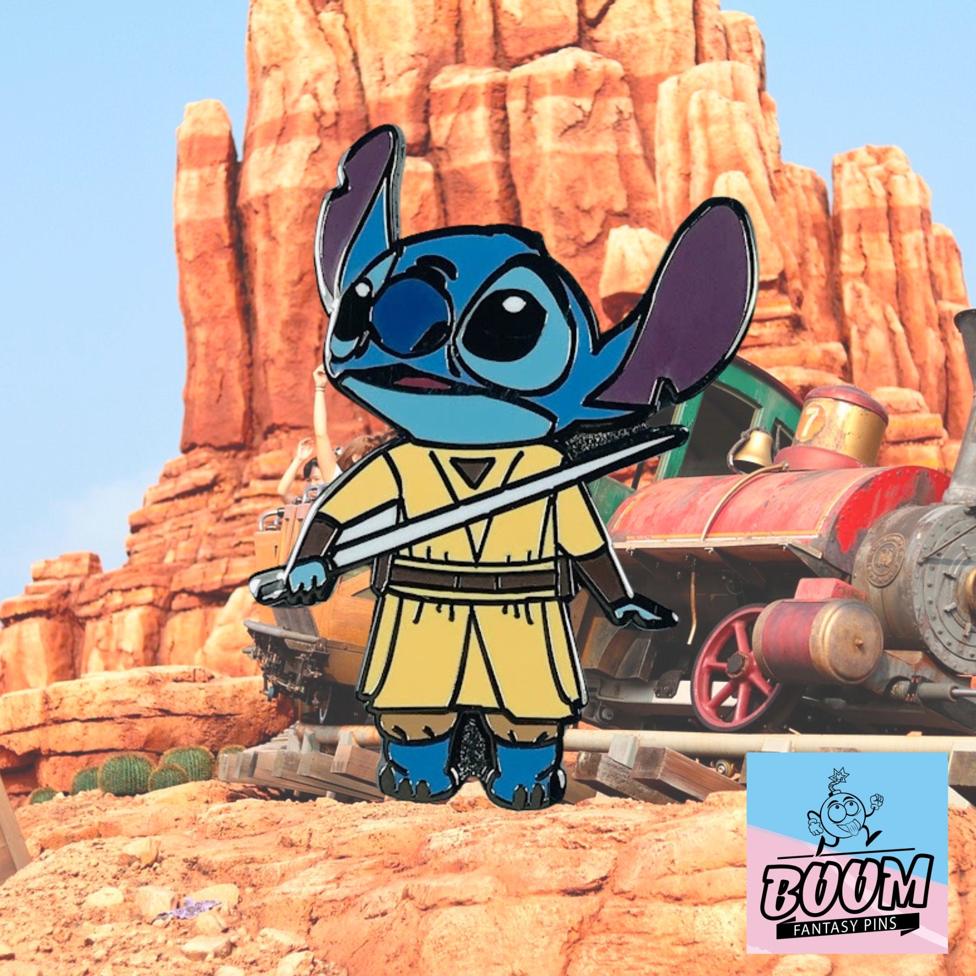 Pin – Stitch como Rey de Lilo y Stitch – Disney Fantasy