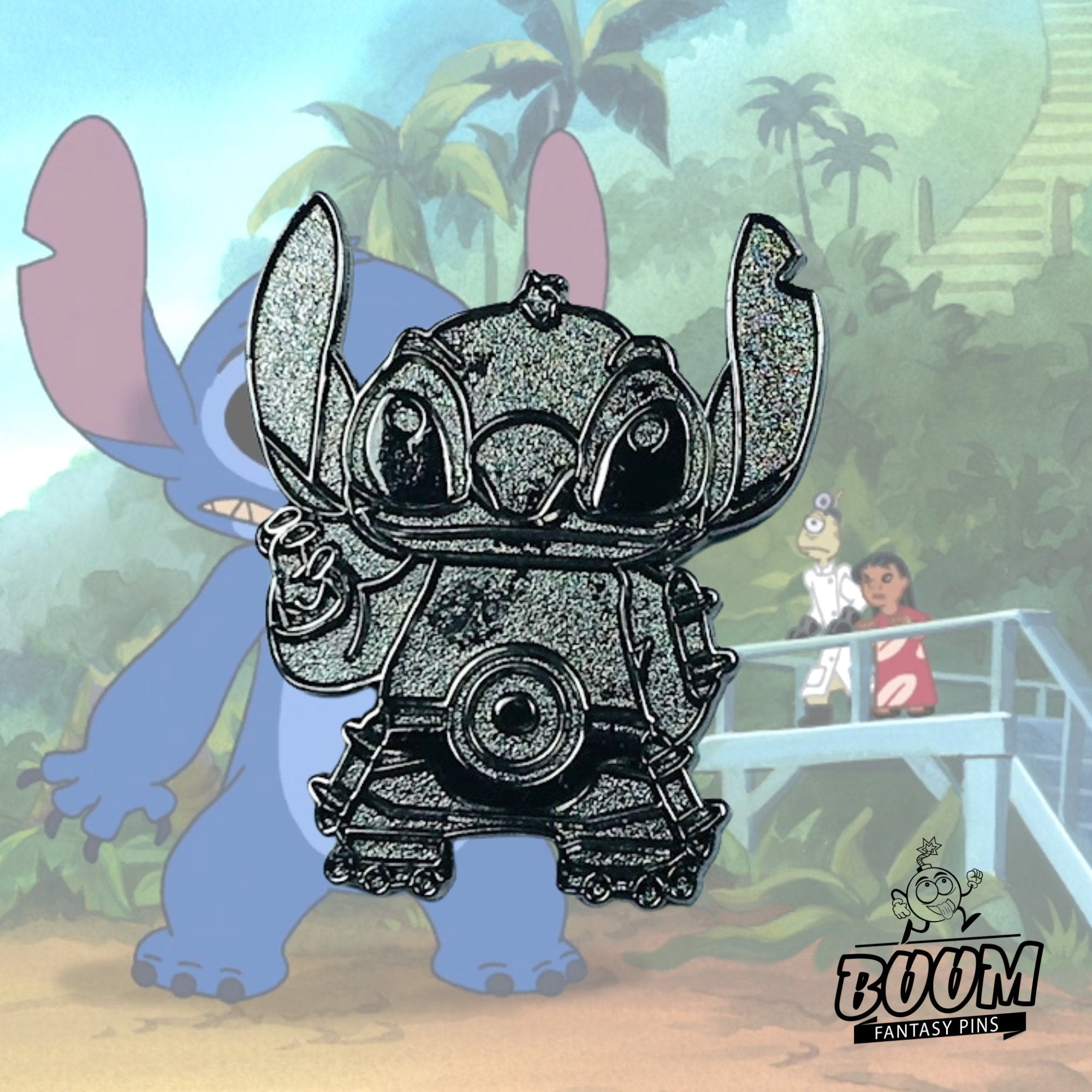 Pin's – Stitch en C-3PO de Lilo &amp; Stitch – Disney Fantasy