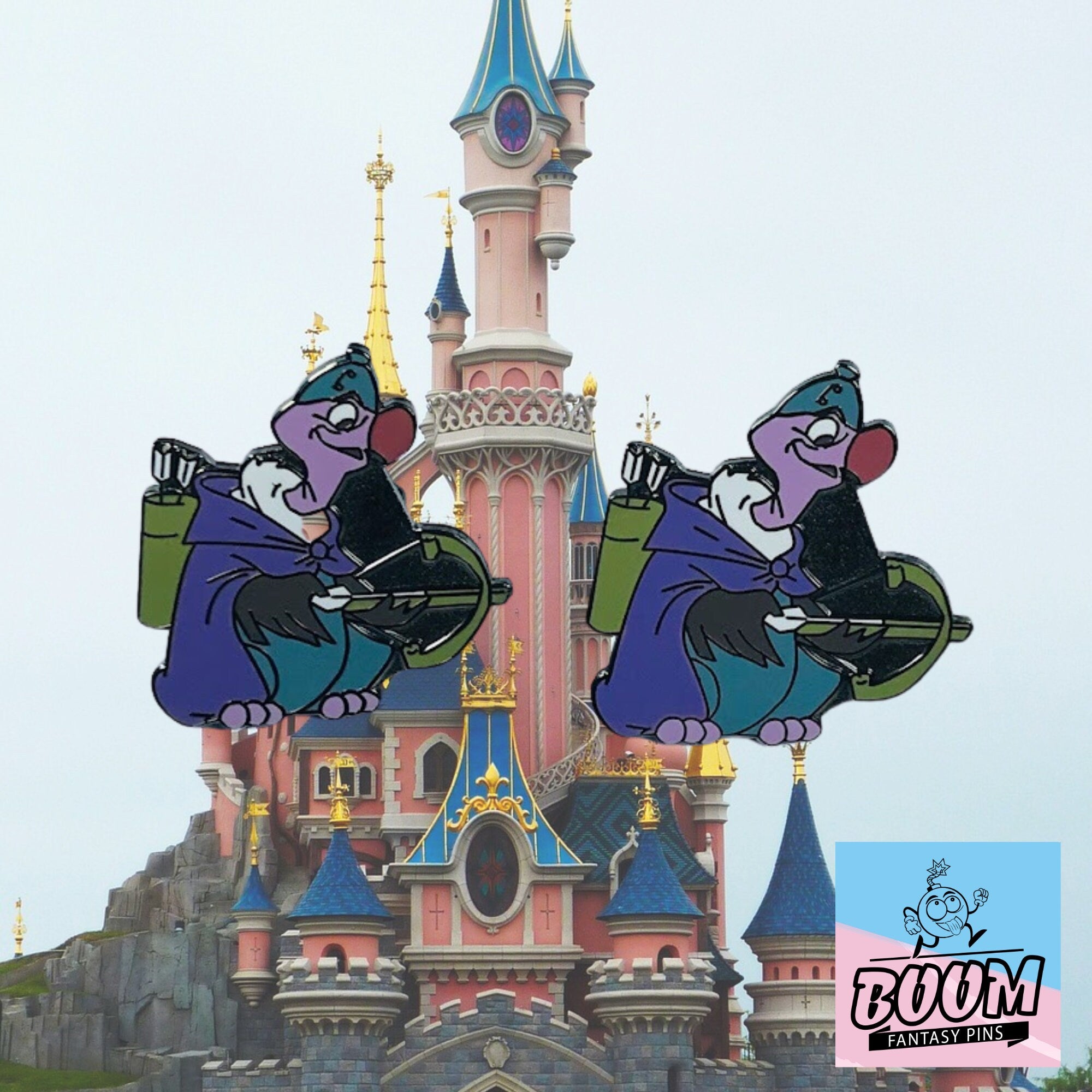 Cufflinks – Nutsy from Robin Hood – Disney Fantasy