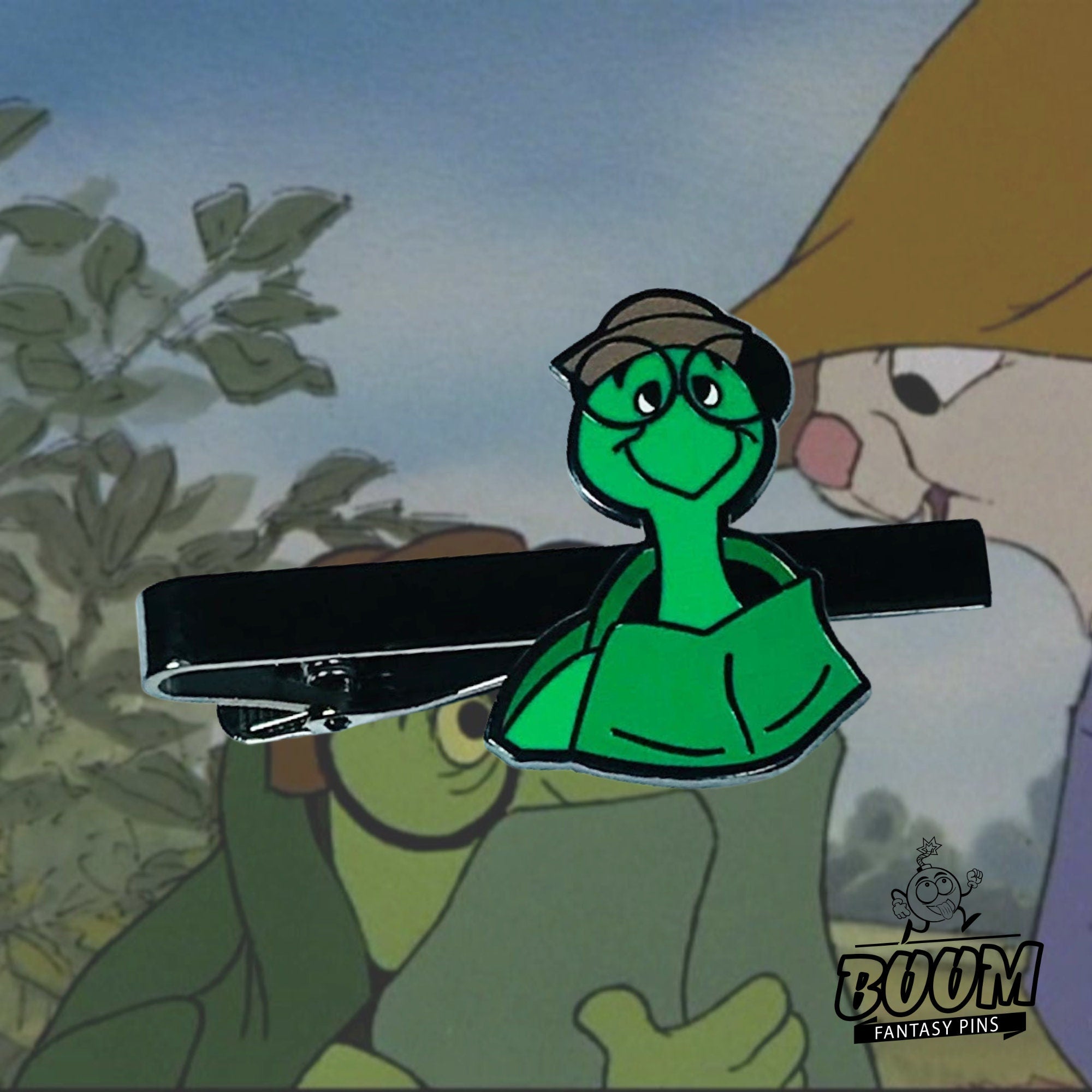 Pinza de corbata – Toby Turtle de Robin Hood – Disney Fantasy