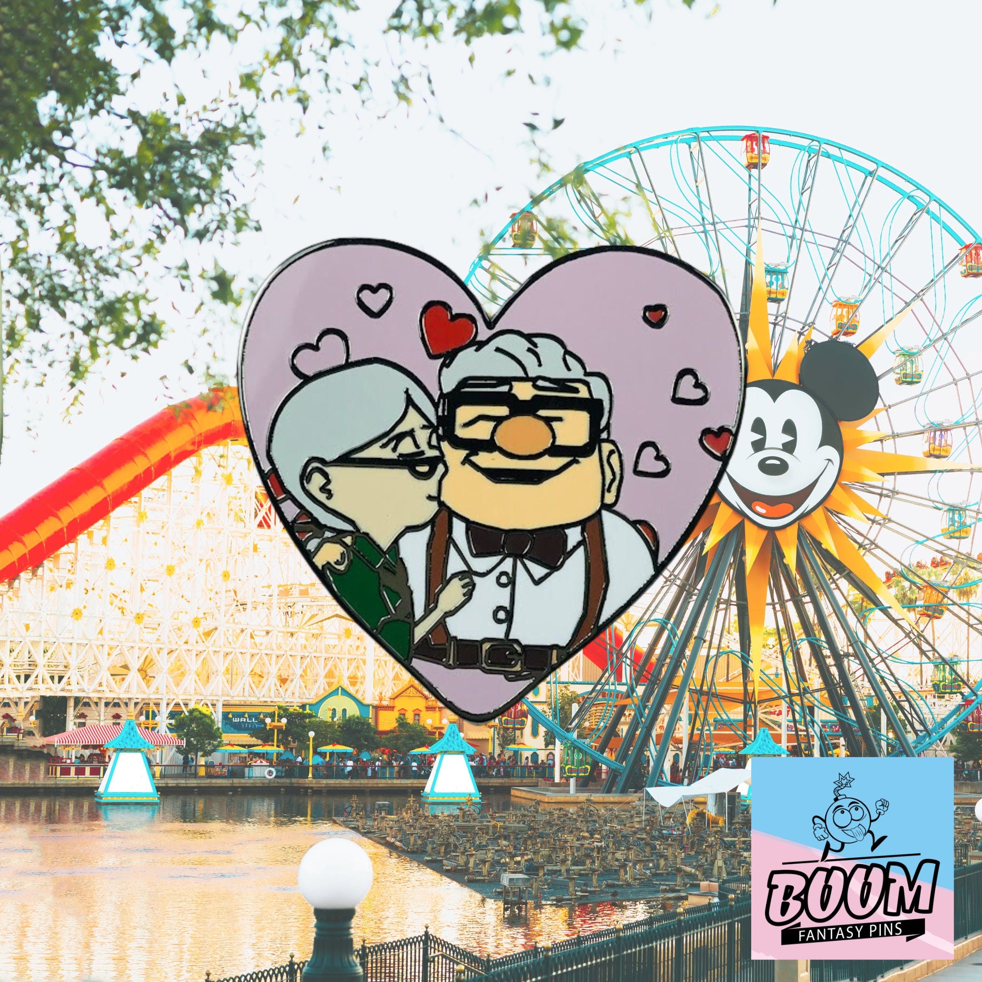 Épingle – Carl et Ellie du film Là-haut – Disney Fantasy