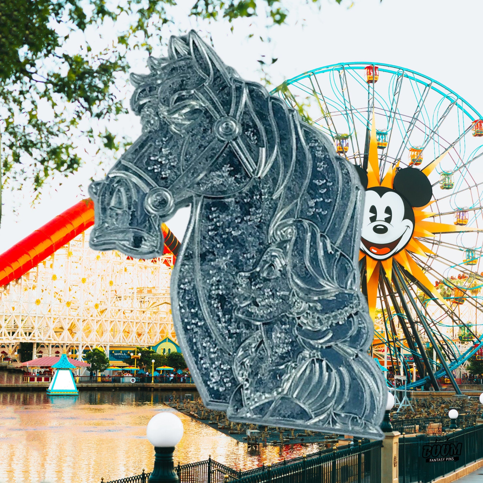 Pin's – Raiponce et Maximus du film Raiponce – Disney Fantasy