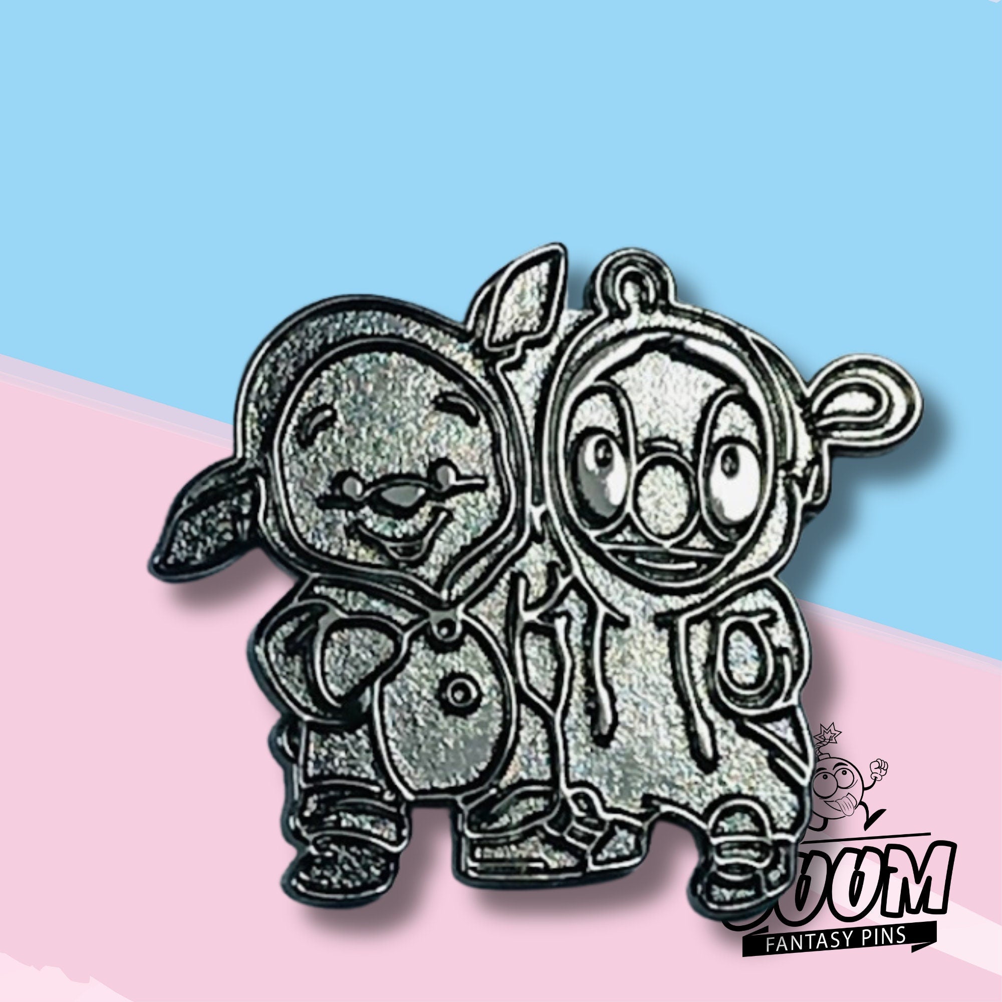 Prueba de pin - Winnie Pooh con Stitch de Lilo &amp; Stitch - Disney Fantasy