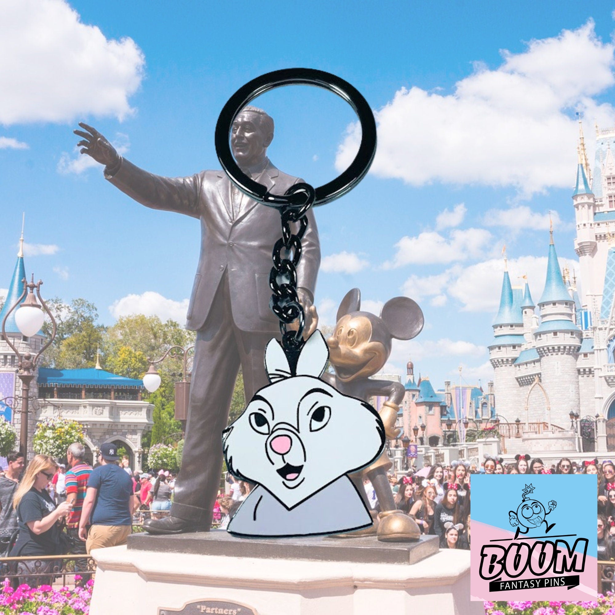 Porte-clés – Skippy sans chapeau de Robin des Bois – Disney Fantasy