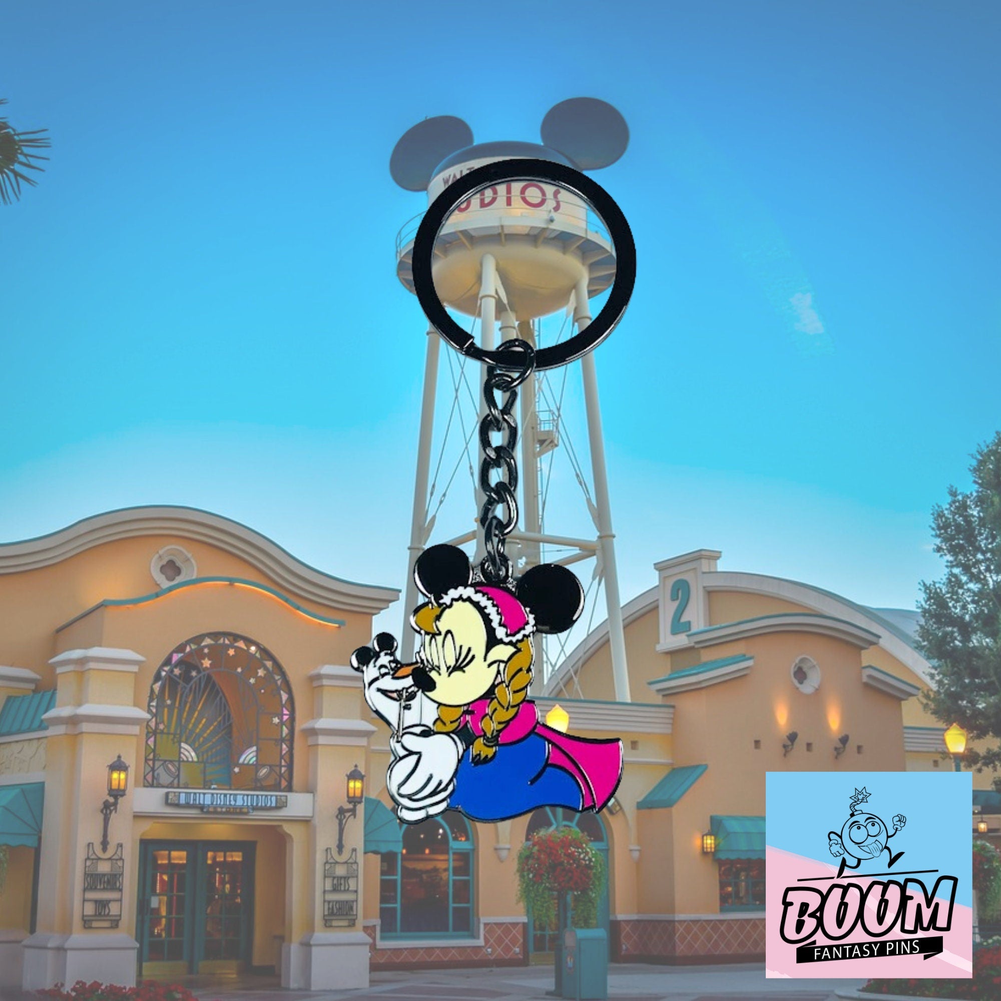 Porte-clés – Minnie Mouse en Anna de La Reine des Neiges – Disney Fantasy