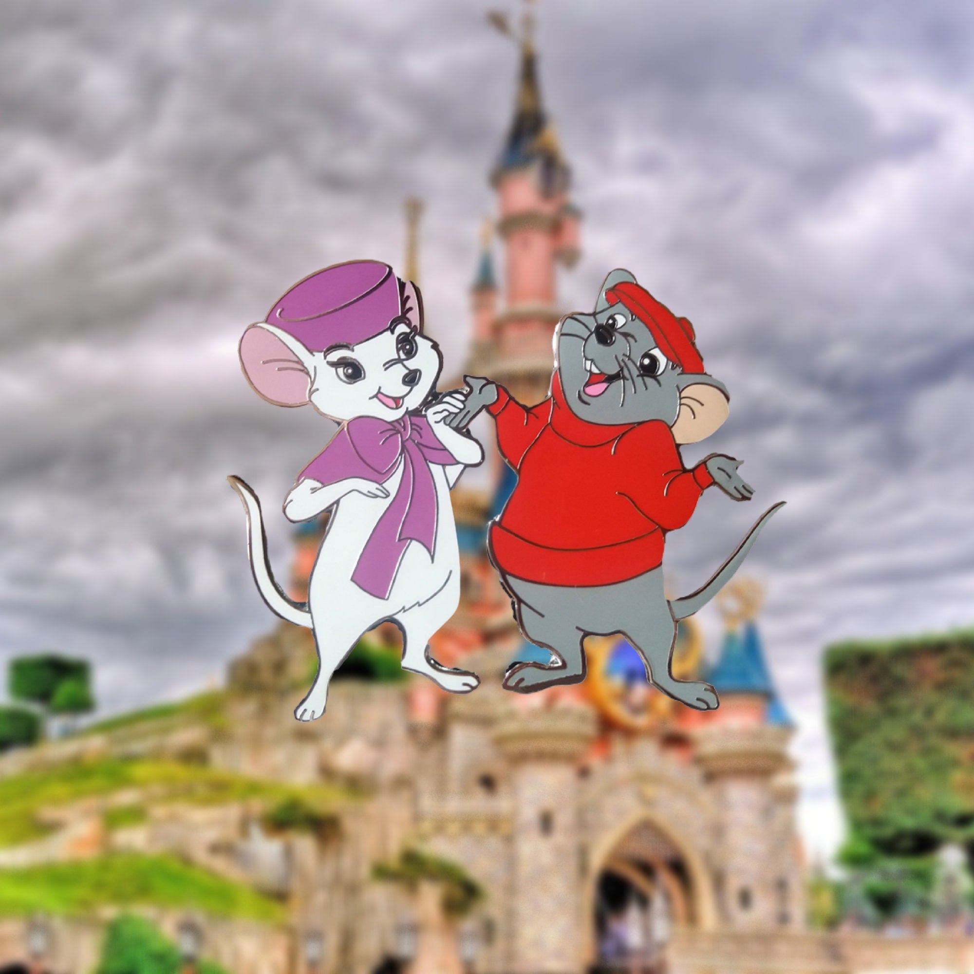 Pin's – Bernard et Miss Bianca du film Les Aventures de Bernard et Bianca – Disney Fantasy
