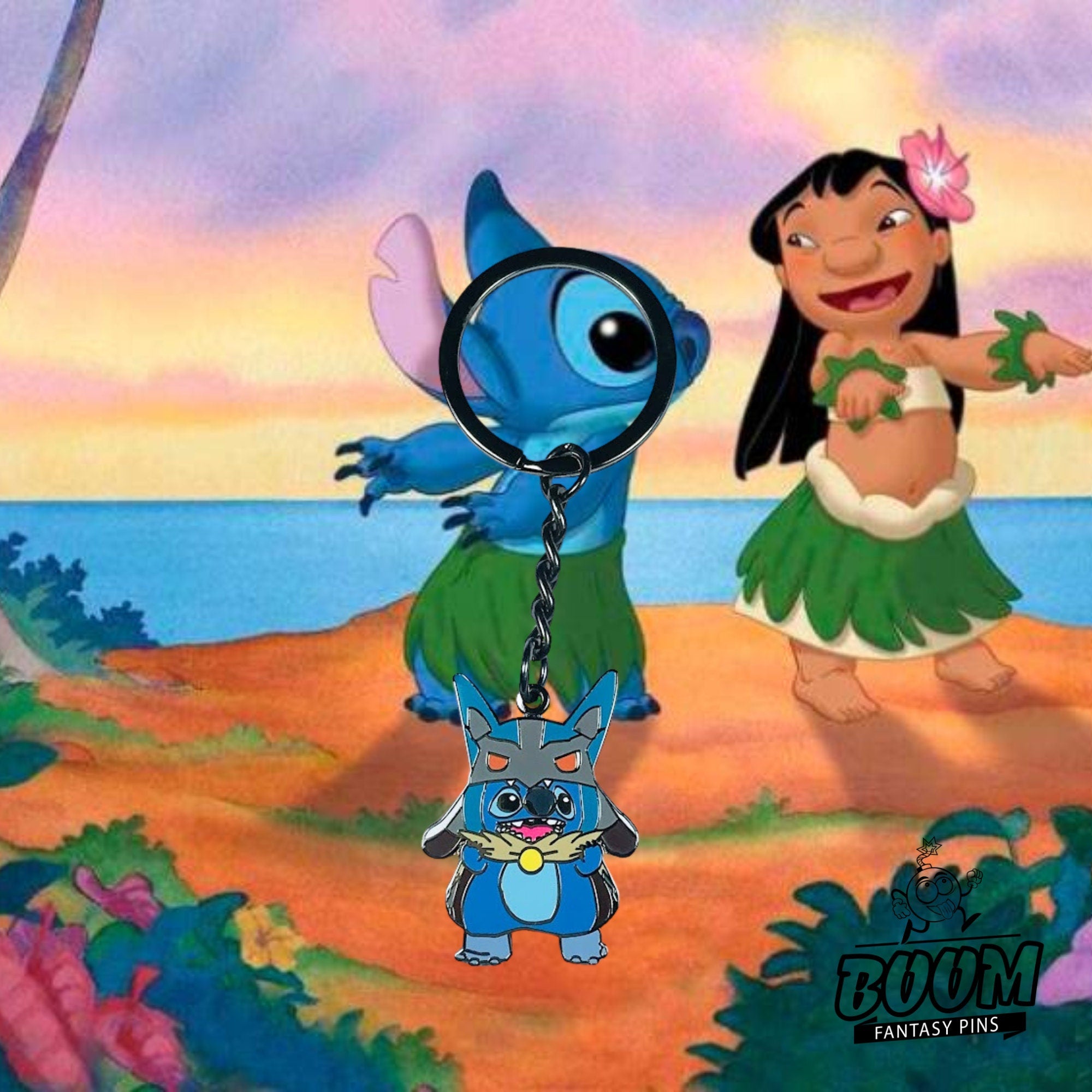 Llavero - Stitch de Lilo &amp; Stitch - Disney Fantasy