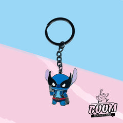 Llavero – Experimento 626 Stitch como Lobezno de Lilo y Stitch – Disney Fantasy