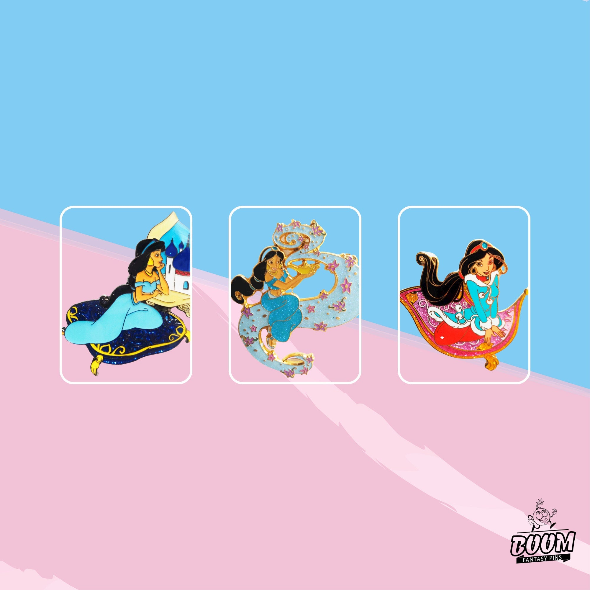 Pin's – Princesse Jasmine d'Aladdin – Disney Fantasy