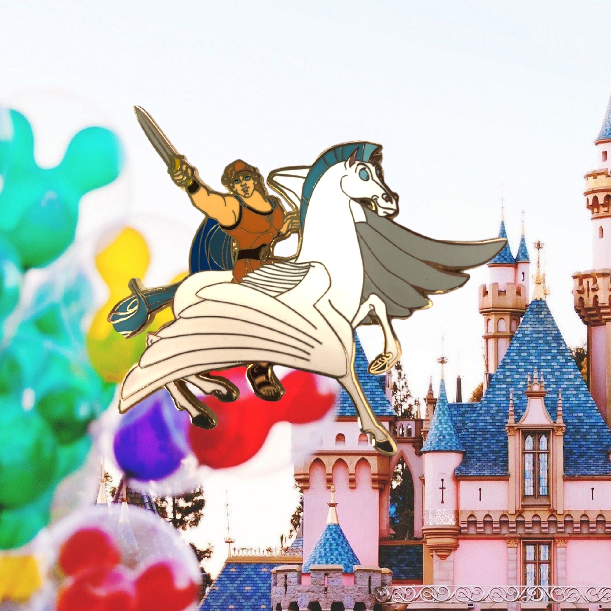 Pin's – Hercule et Pégase du film Hercule – Disney Fantasy