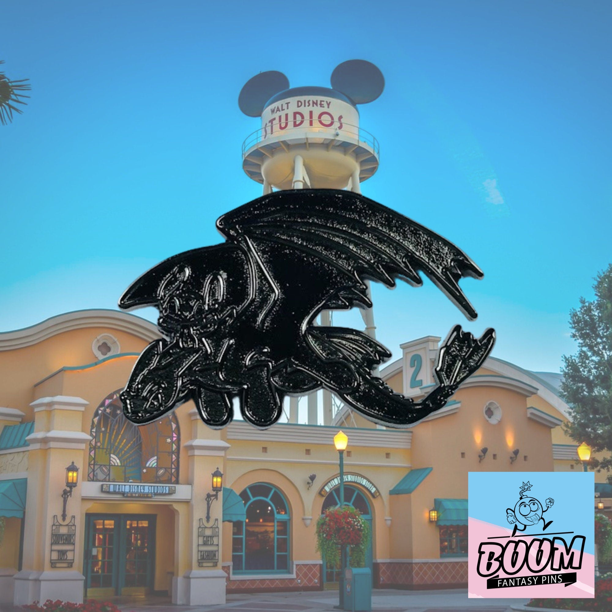 Épingle – Expérience 626 : Stitch de Lilo &amp; Stitch et Krokmou de Dragons – Disney Fantasy