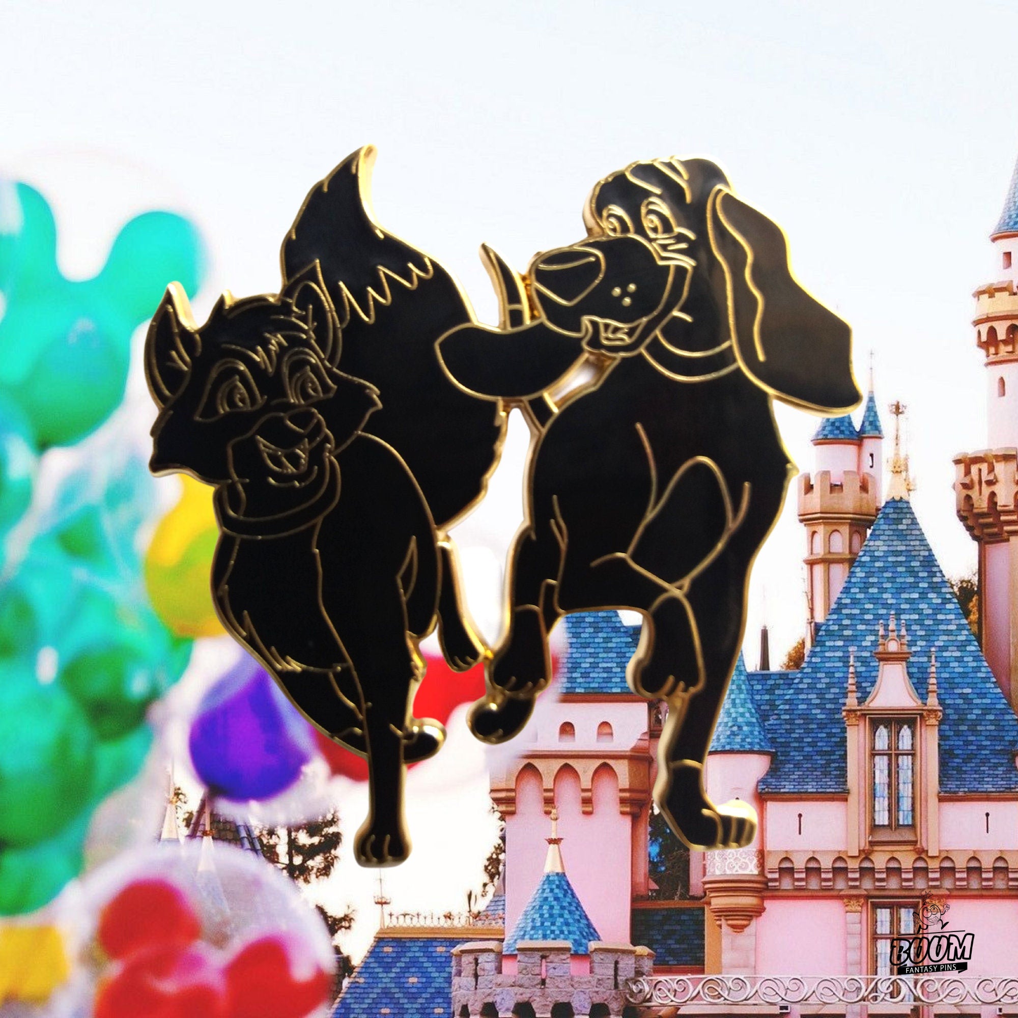 Pin's – Todd et Cooper d'Oliver et Compagnie – Disney Fantasy