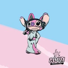 Pin – Angel as Leia Organa from Lilo & Stitch – Disney Fantasy