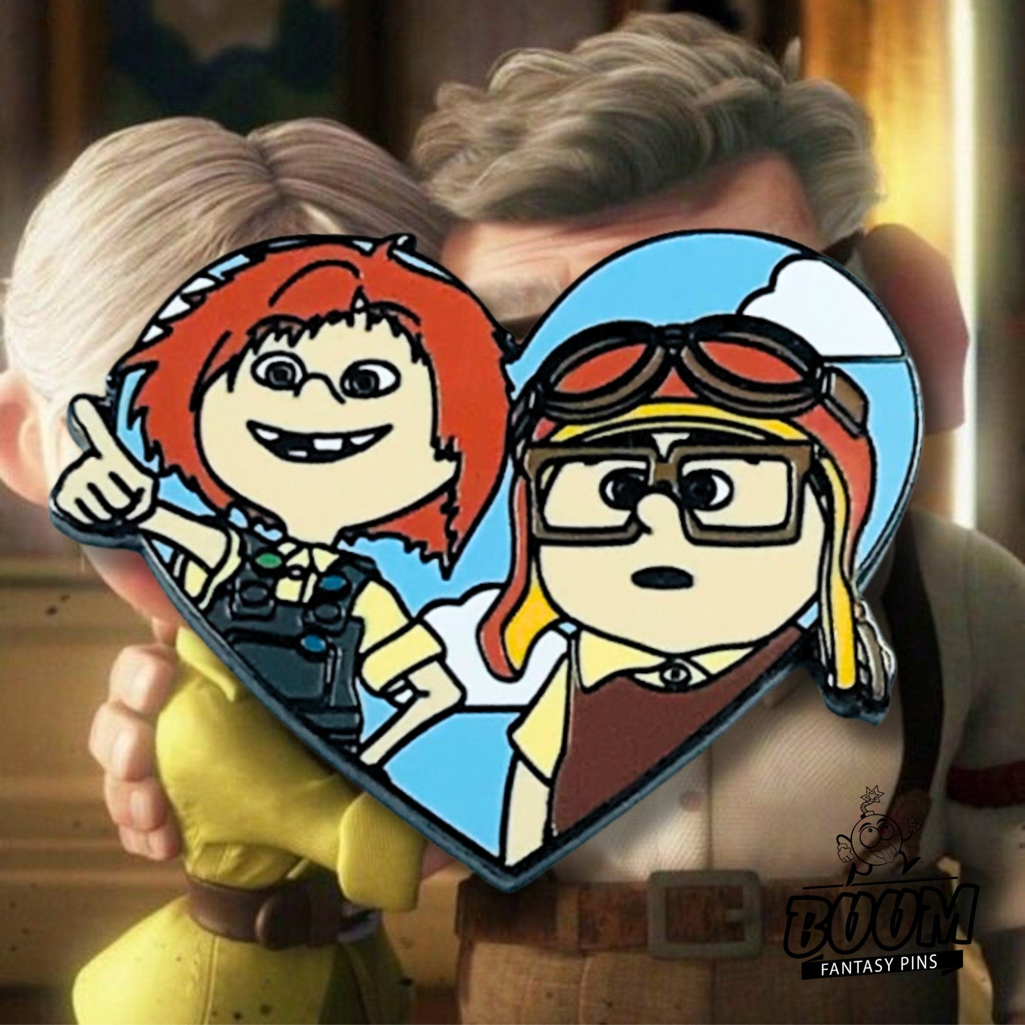 Pin – Carl Fredricksen y Ellie Fredricksen de Up – Disney Fantasy