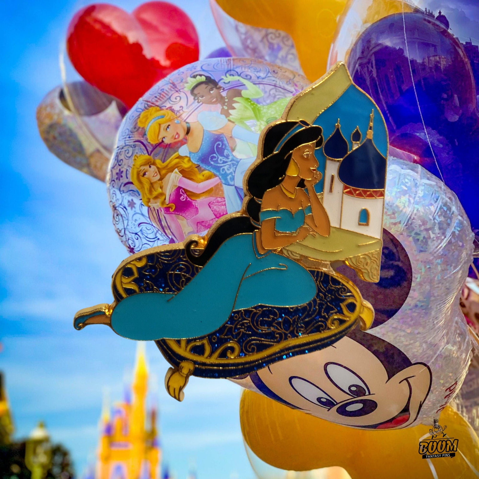 Pin – Princesa Jasmine de Aladdin – Disney Fantasy