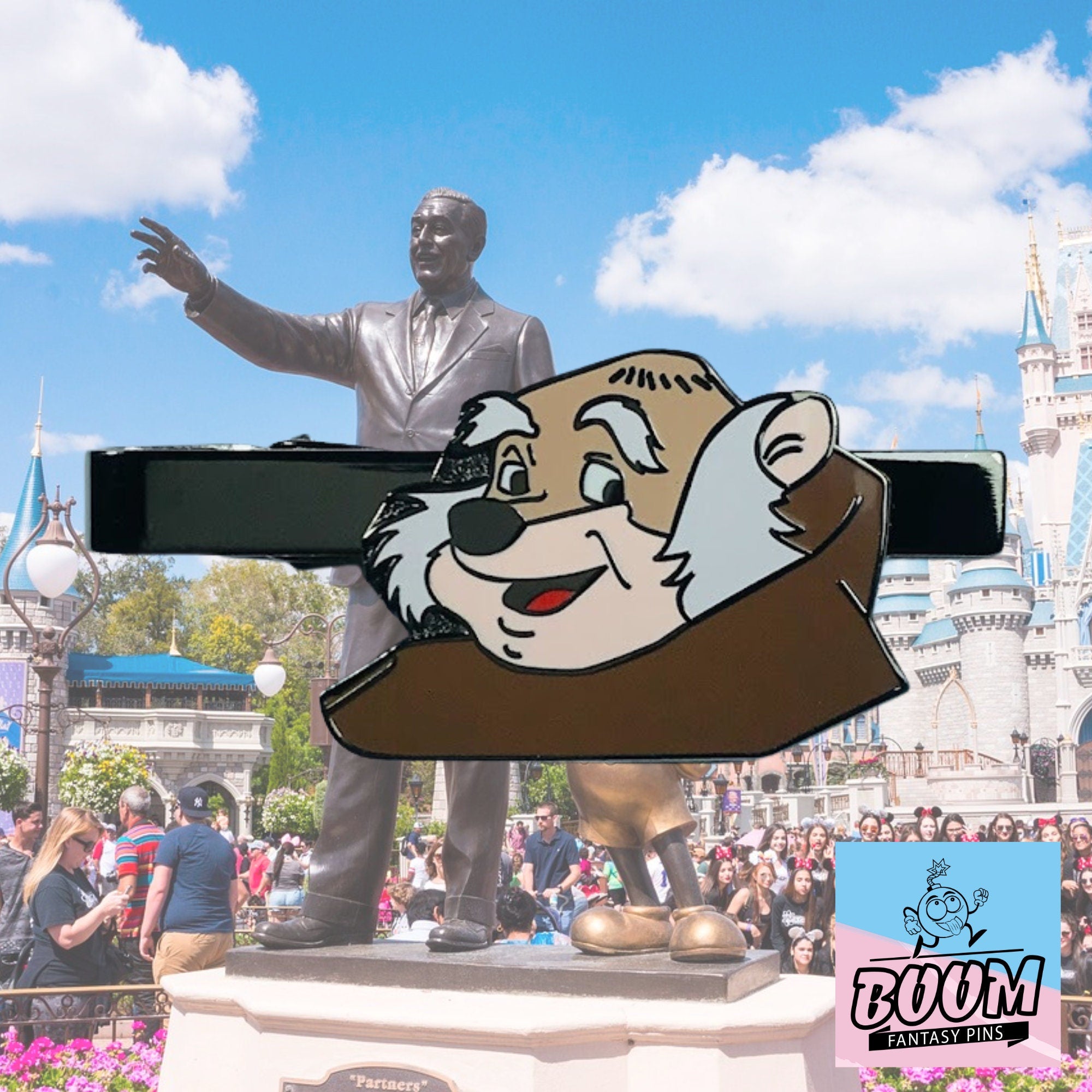 Pinza de corbata – Fraile Tuck de Robin Hood – Disney Fantasy