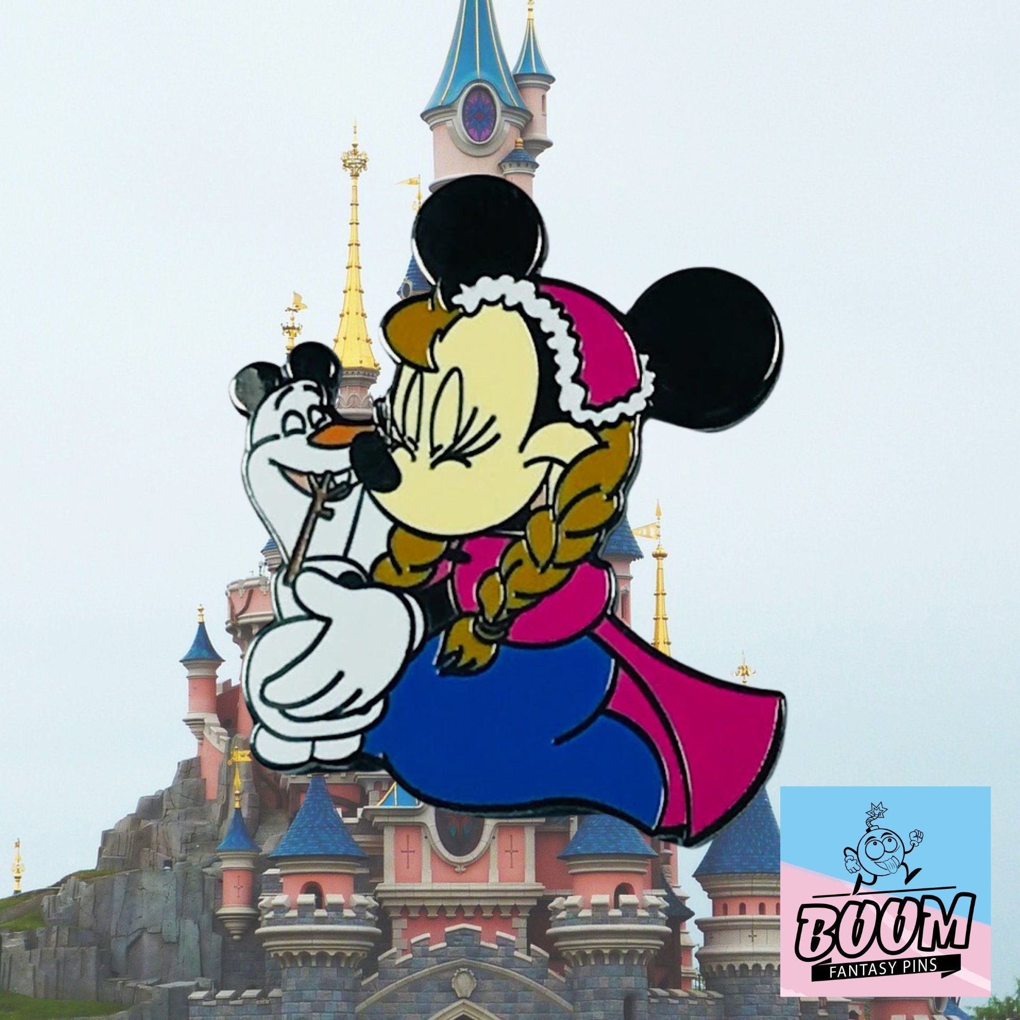 Pin – Minnie Mouse como Anna de Frozen – Disney Fantasy