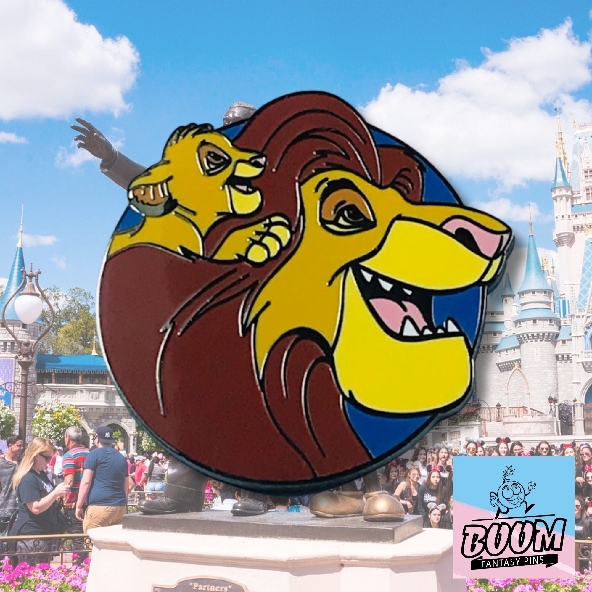 Pin – Mufasa y Simba de El Rey León – Disney Fantasy