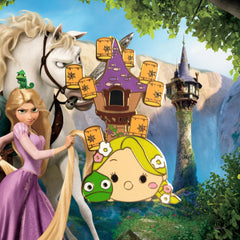 Pin's – Raiponce et Pascal du film Raiponce – Disney Fantasy