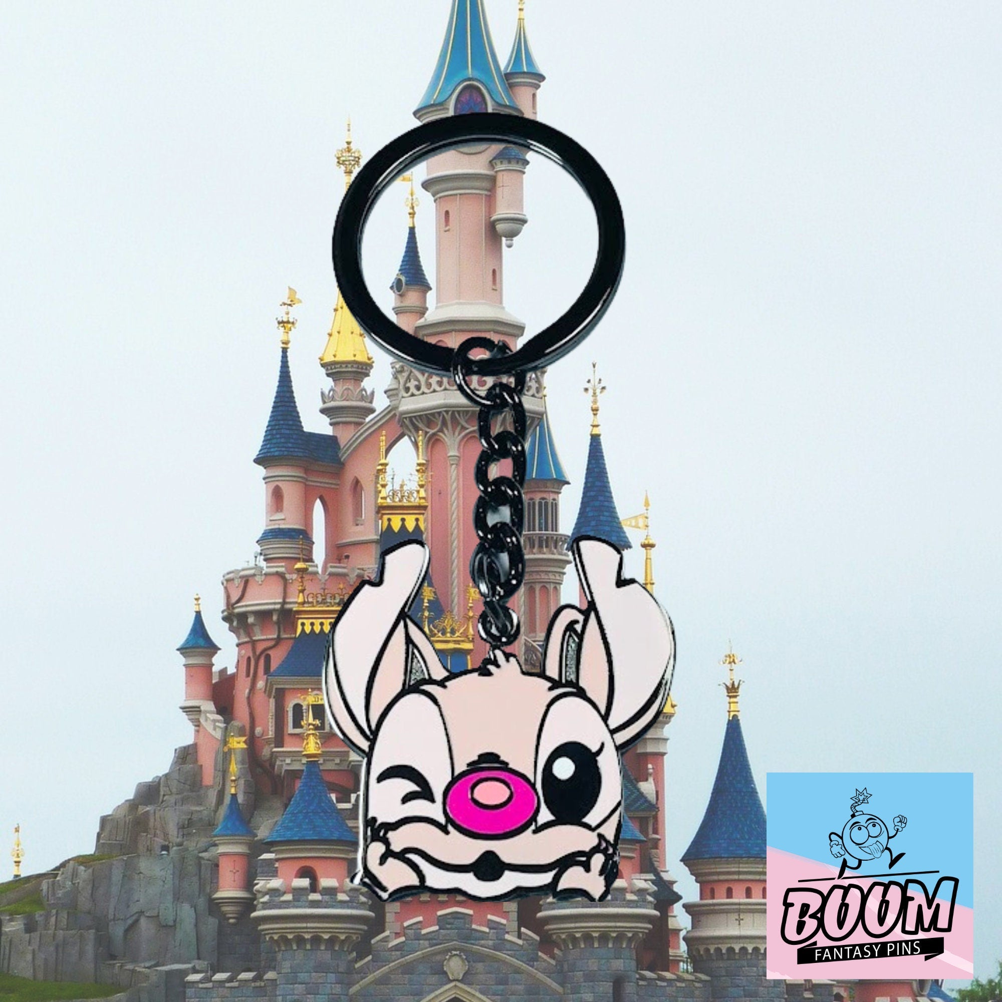 Llavero – Experimento Ángel 624 de Lilo y Stitch – Disney Fantasy