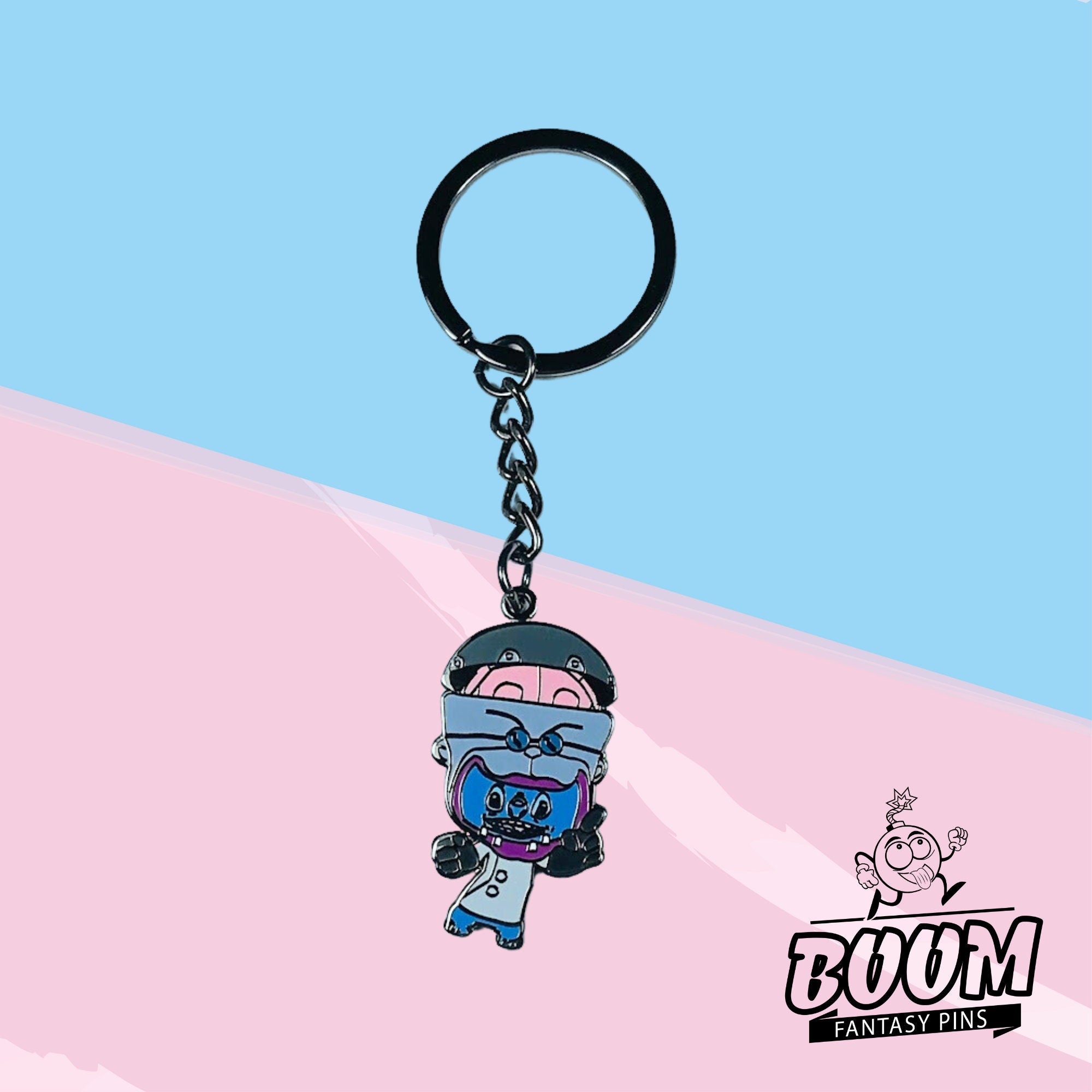 Porte-clés – Stitch de l'expérience 626 en Dr Finkelstein de Lilo &amp; Stitch – Disney Fantasy