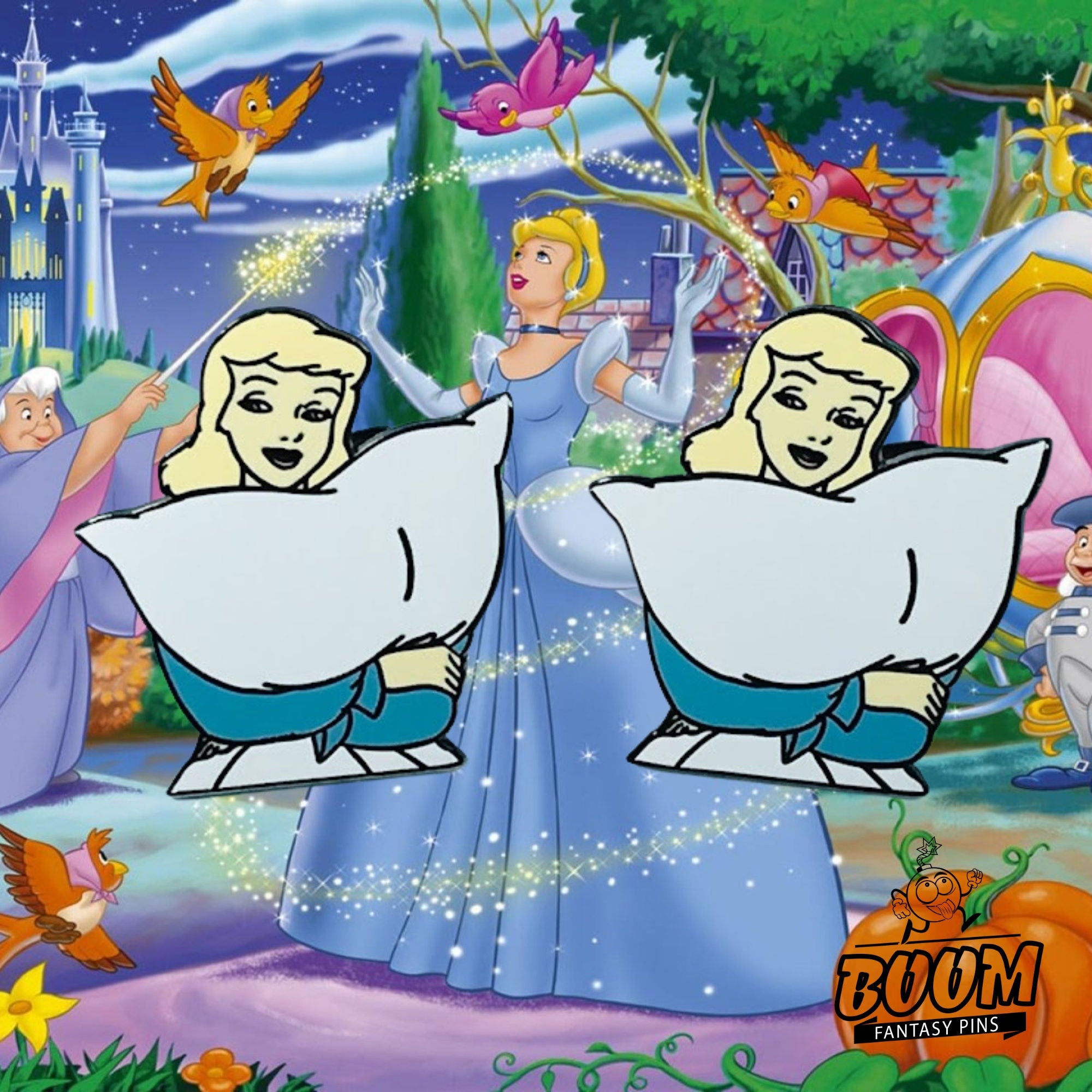 Boutons de manchette – Cendrillon du film Cendrillon – Disney Fantasy