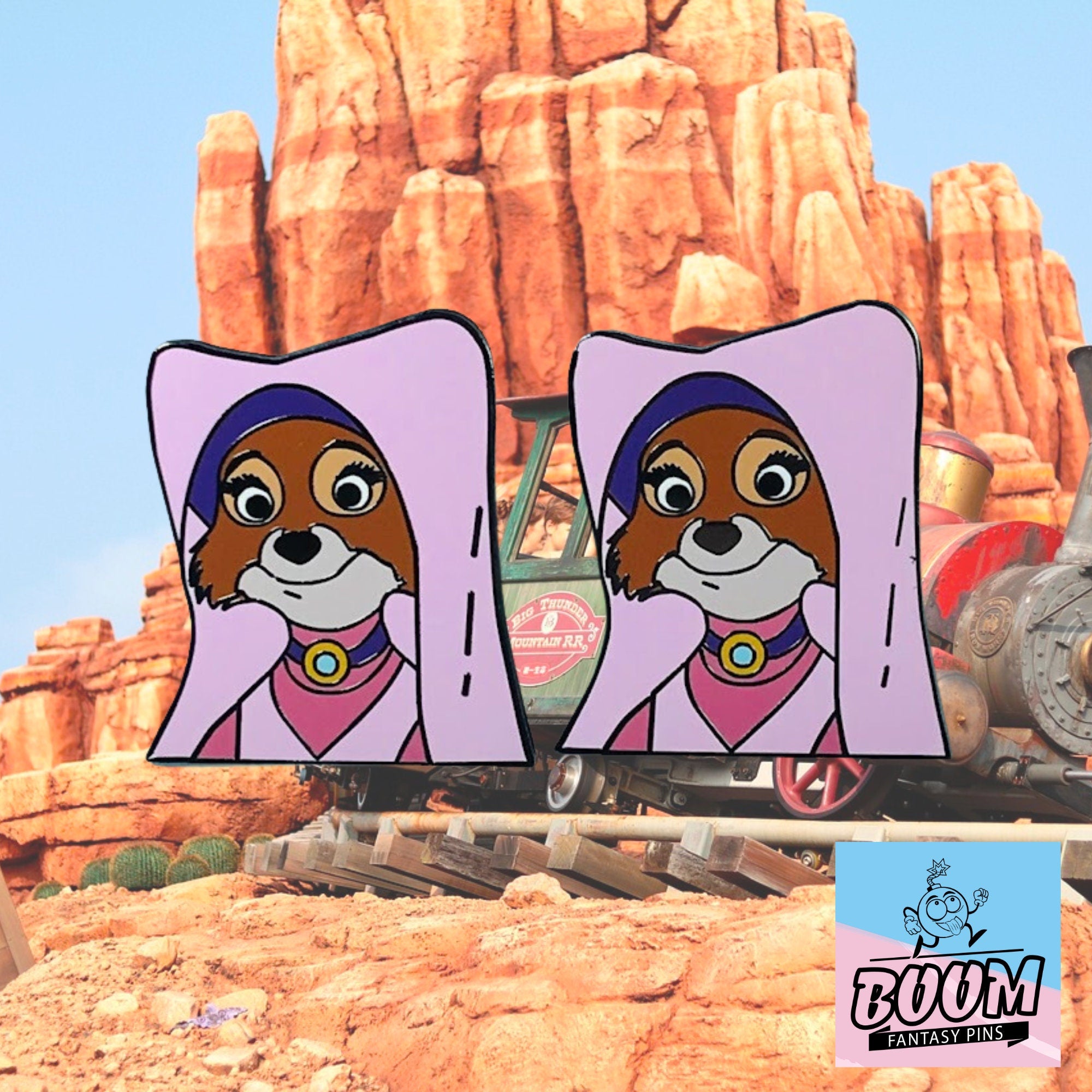 Cufflinks – Lady Marian from Robin Hood – Disney Fantasy