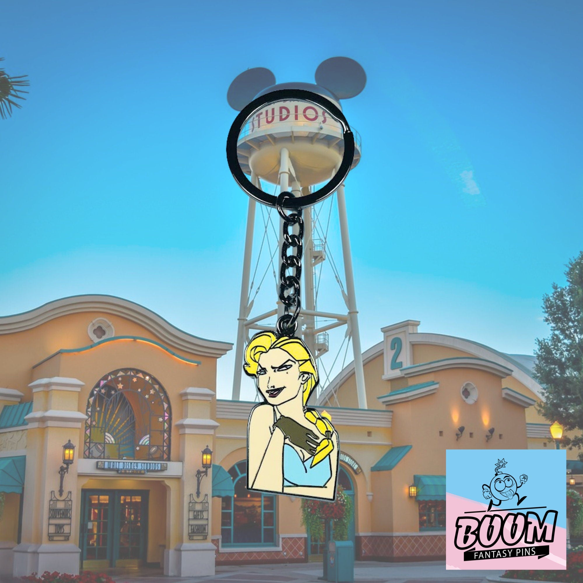 Porte-clés – Helga Sinclair d'Atlantide, l'empire perdu – Disney Fantasy