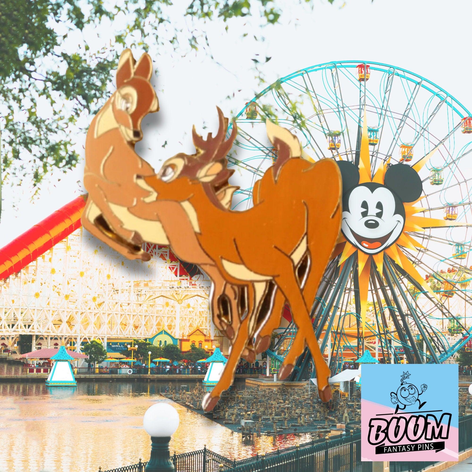 Pin – Bambi and Mother Bambi from Bambi – Disney Fantasy