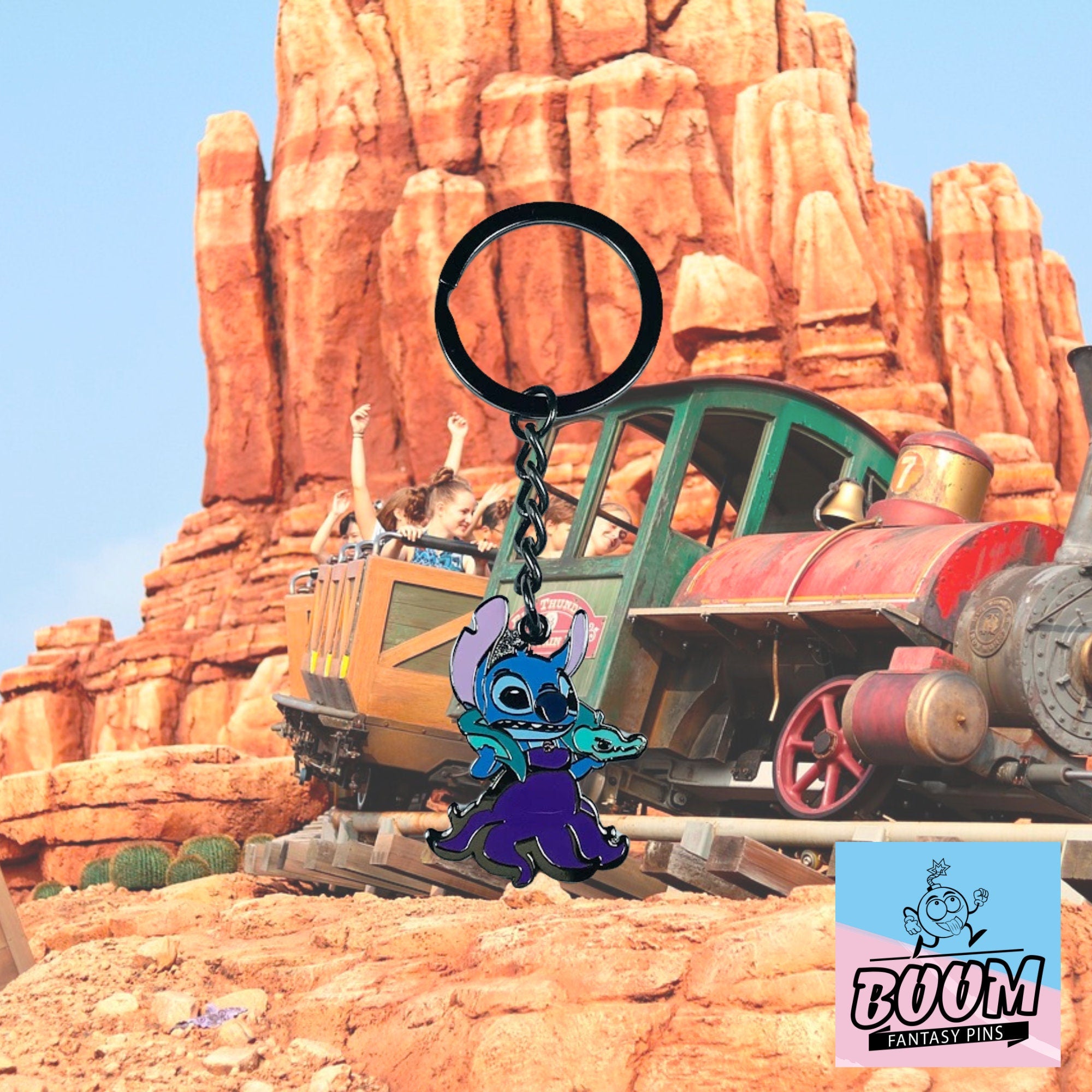 Llavero – Experimento 626 Stitch como Úrsula de Lilo &amp; Stitch – Disney Fantasy