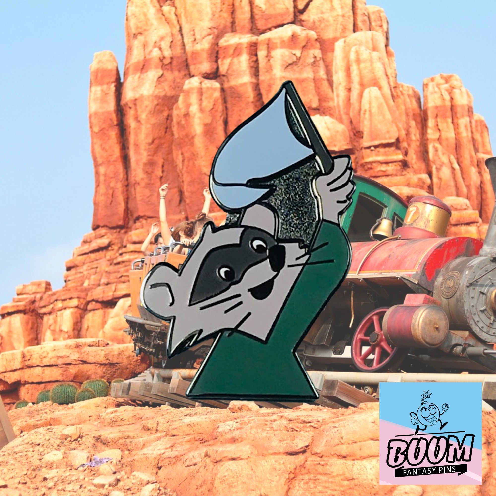 Pin's – Raton laveur de Robin des Bois – Disney Fantasy