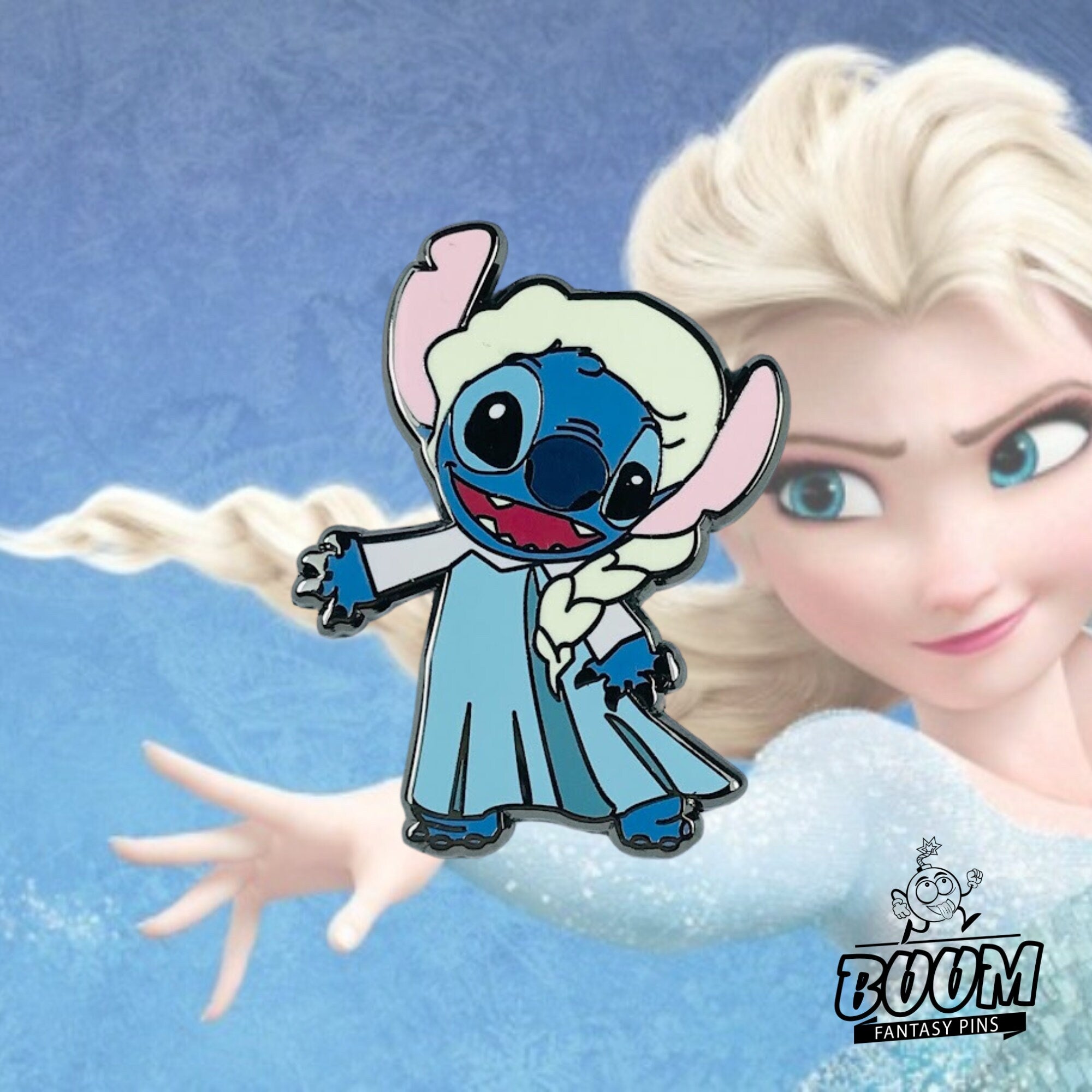 Pin – Stitch como Elsa de Lilo y Stitch – Disney Fantasy