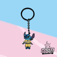 Llavero – Experimento 626 Stitch como Rey de Lilo &amp; Stitch – Disney Fantasy