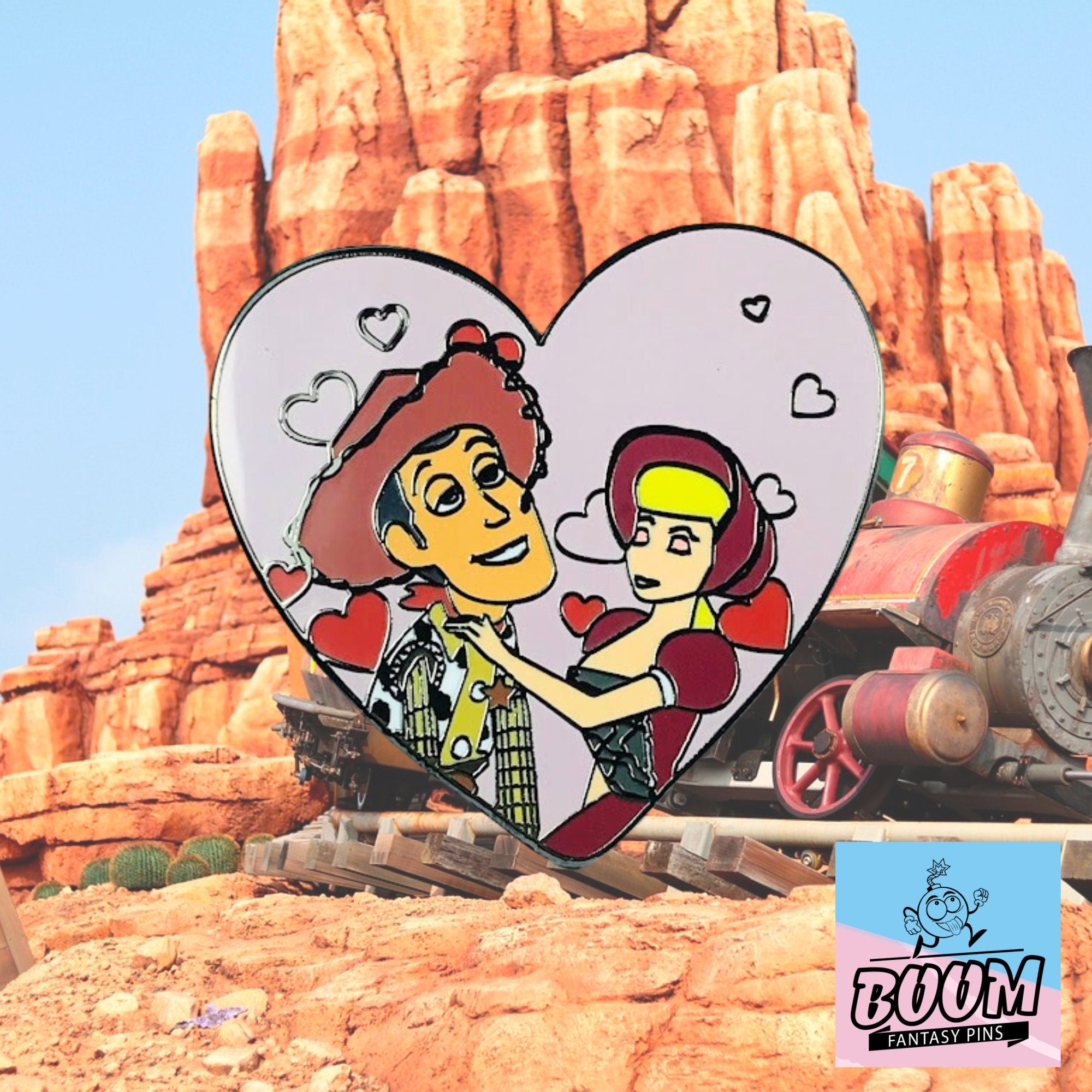 Pin – Woody y Bo Peep de Toy Story – Disney Fantasy