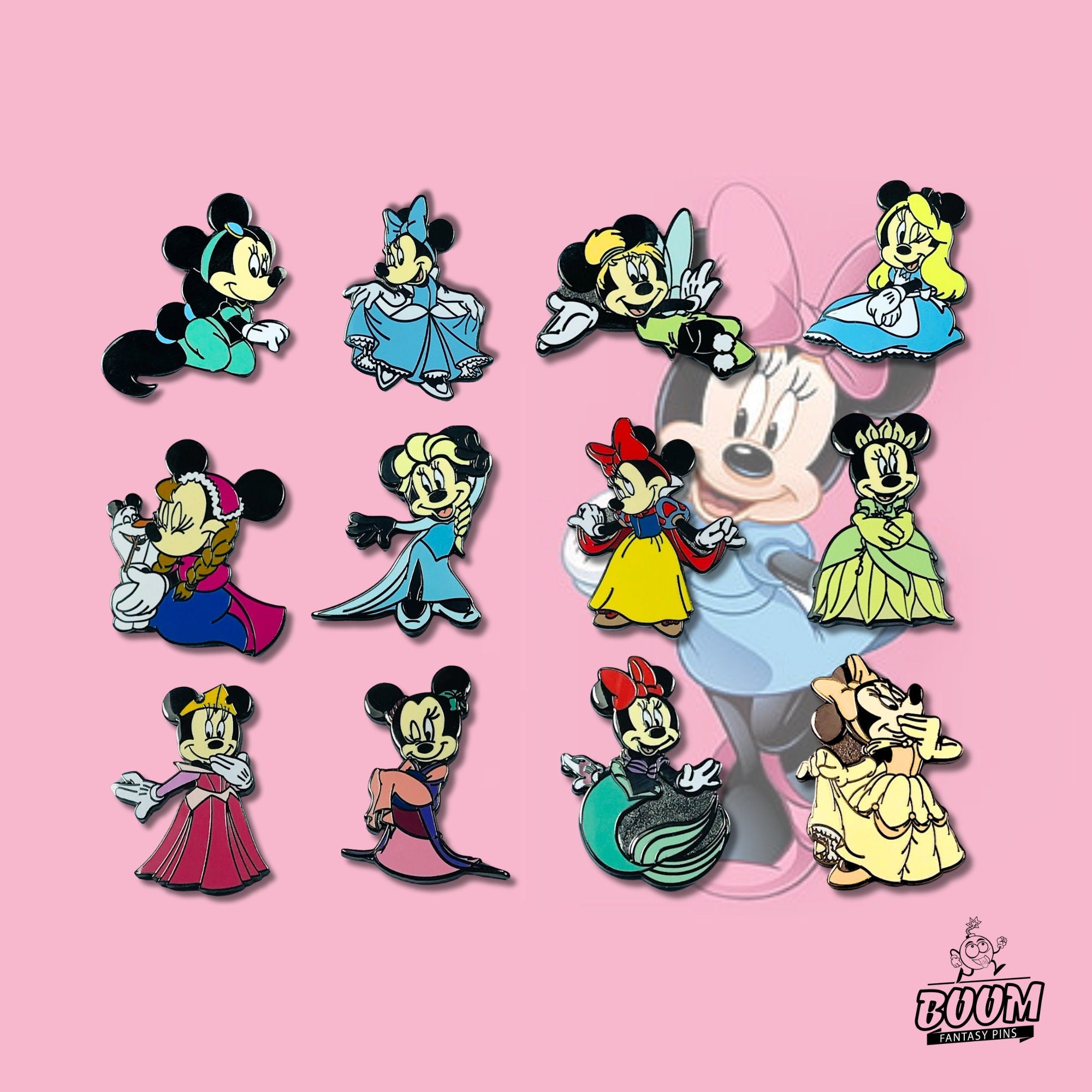 Épingle – Minnie Mouse en princesse Disney de Disney – Disney Fantasy