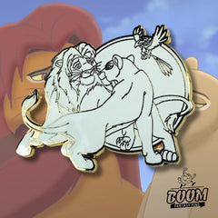 Pin – Simba Nala y Zazu de El Rey León Disney Fantasy