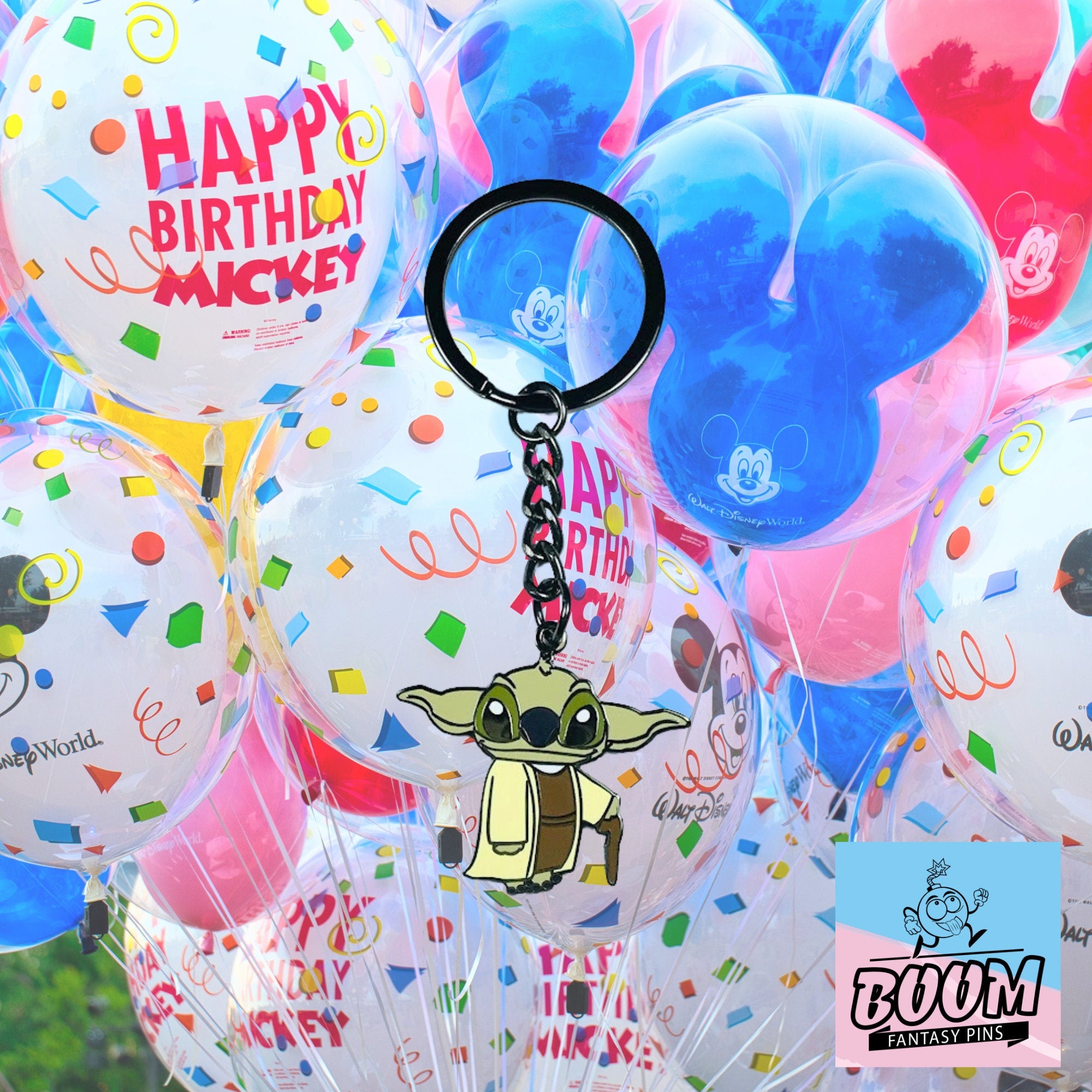 Llavero – Experimento 626 Stitch como Yoda de Lilo &amp; Stitch – Disney Fantasy