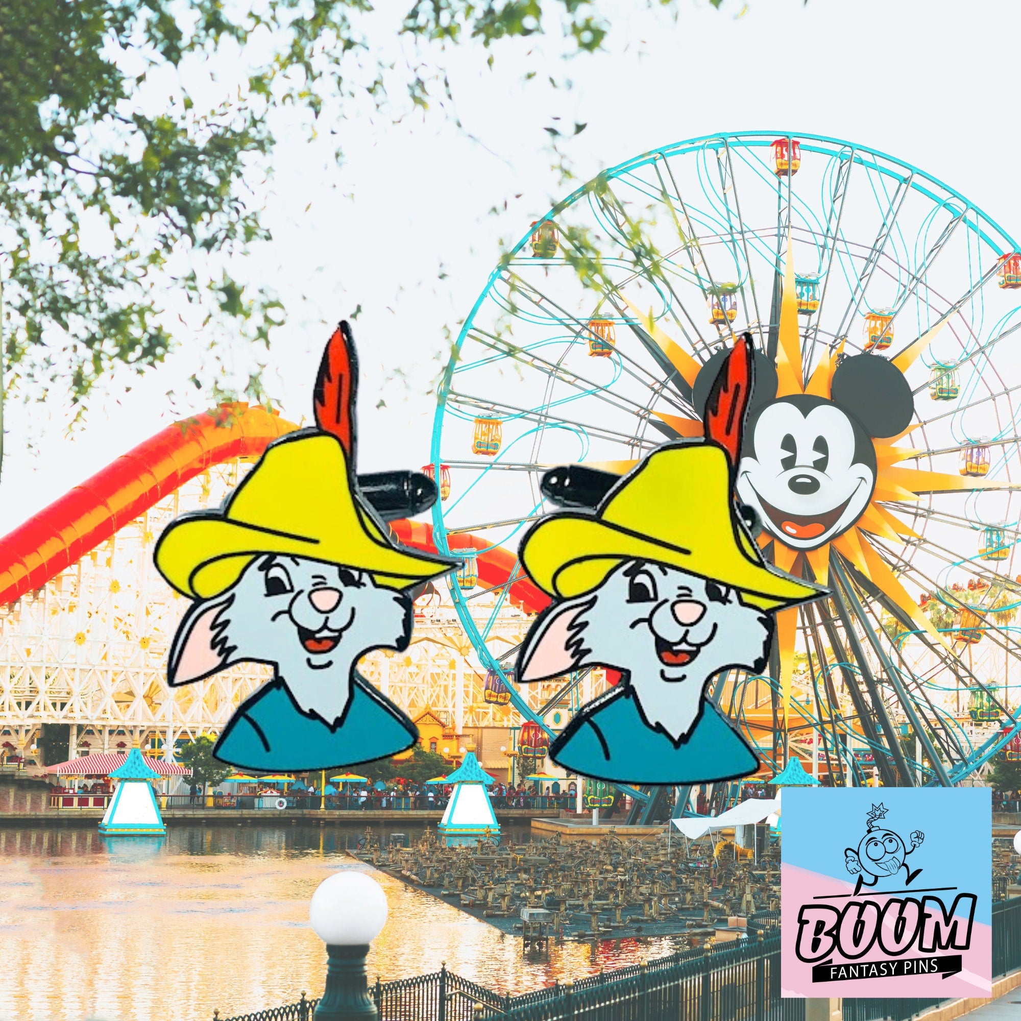 Cufflinks – Skippy Rabbit from Robin Hood – Disney Fantasy