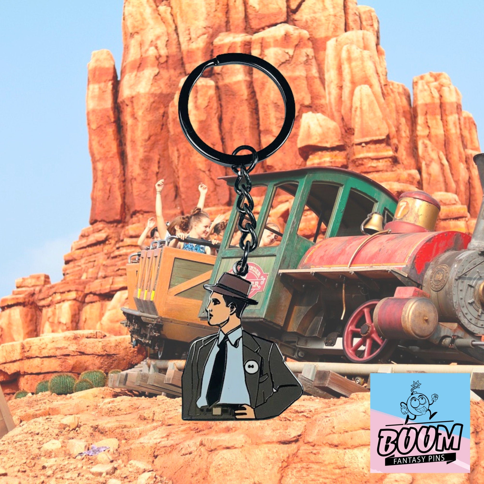 Porte-clés – J. Robert Oppenheimer de Oppenheimer – Disney Fantasy