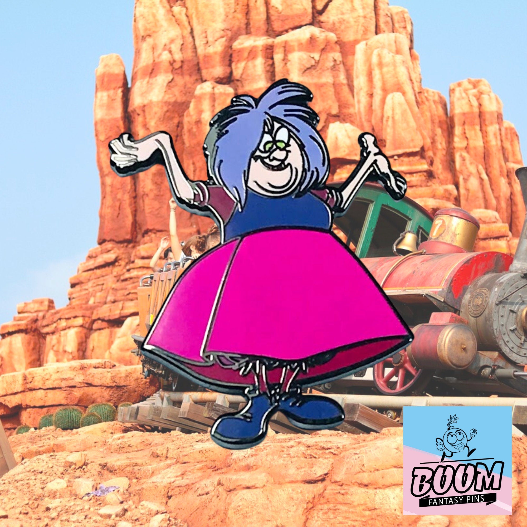 Épingle – Madame Mim du film Merlin l'Enchanteur – Disney Fantasy