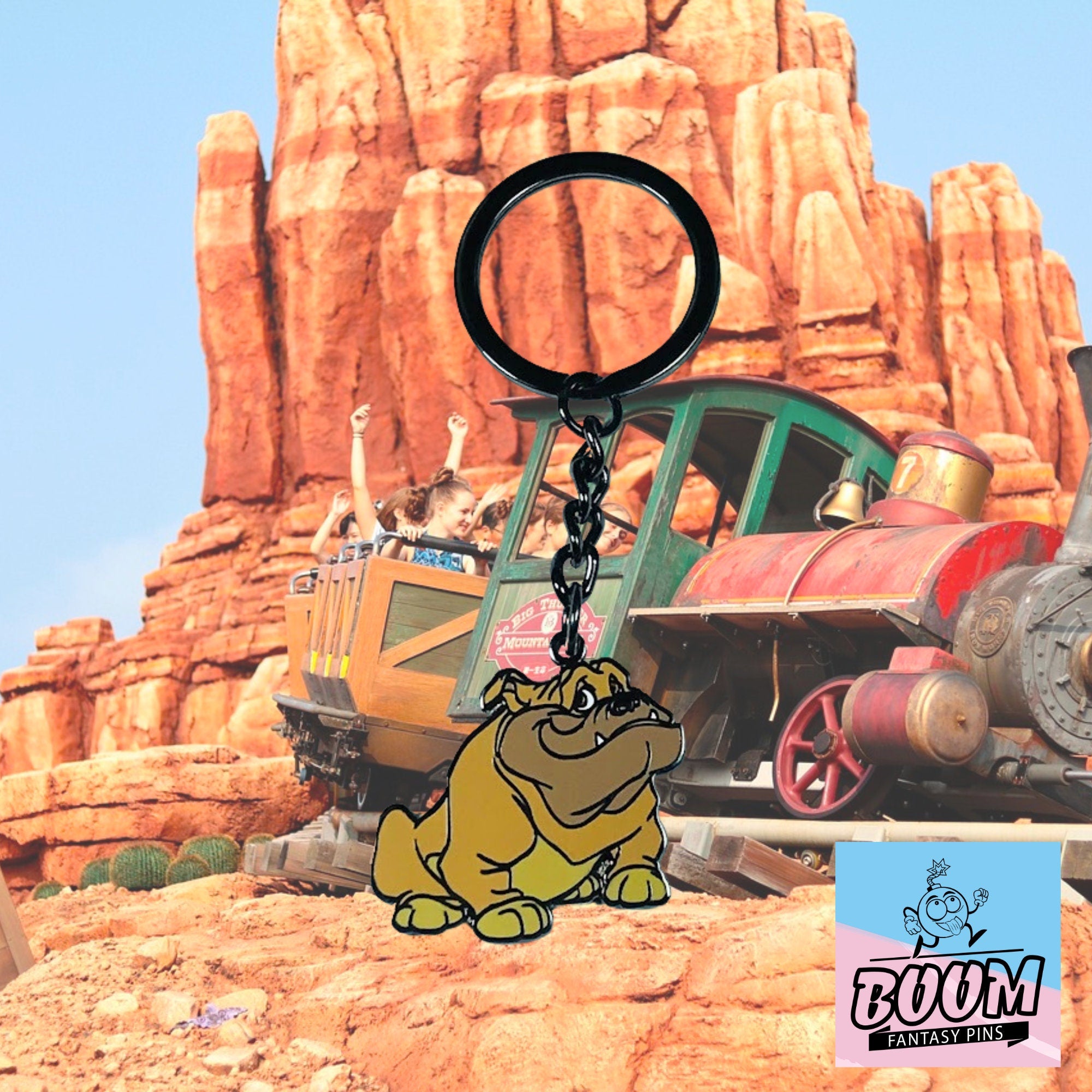 Llavero – Butch el Bulldog de Tom y Jerry – Disney Fantasy