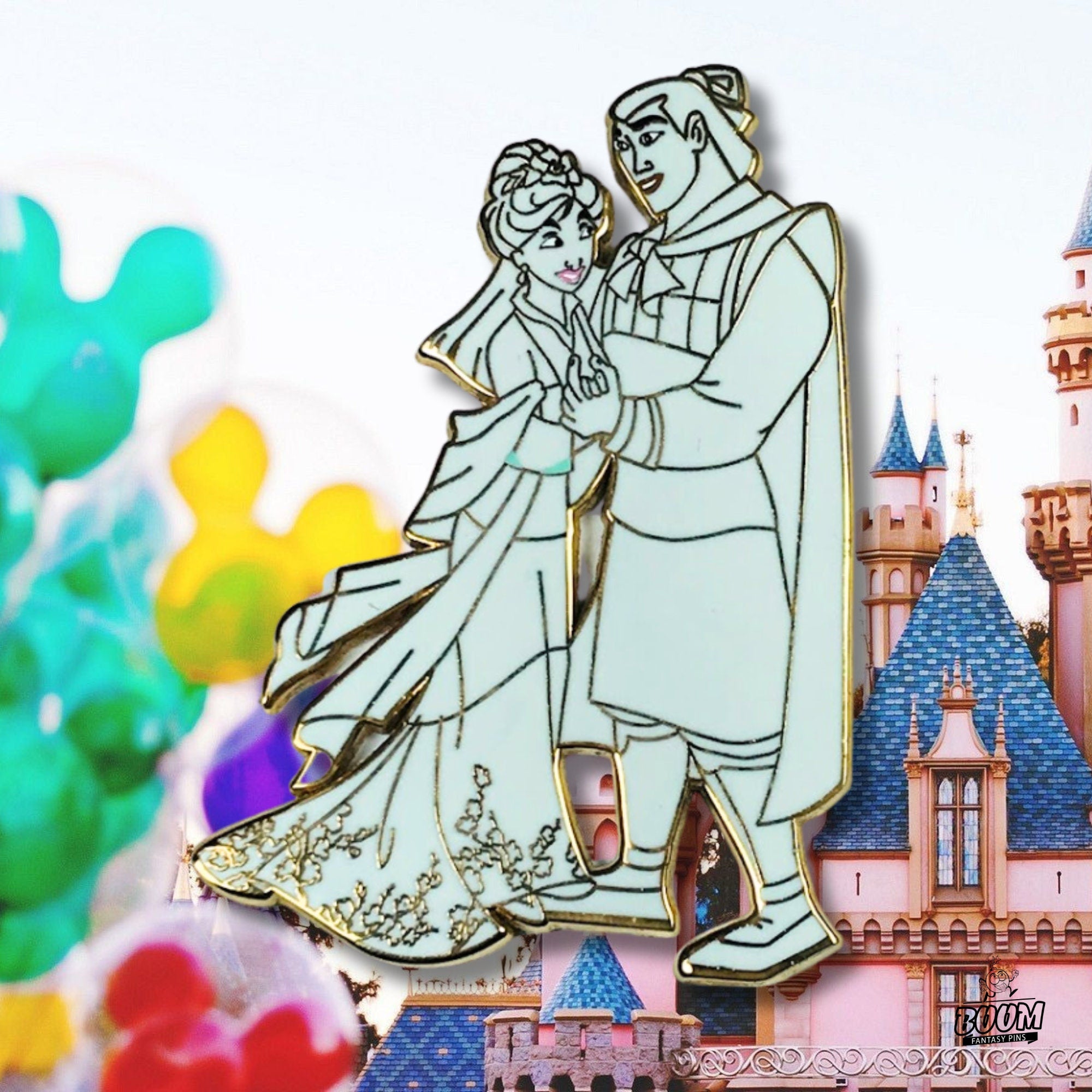 Pin – Fa Mulan et Li Shang de Mulan – Disney Fantasy