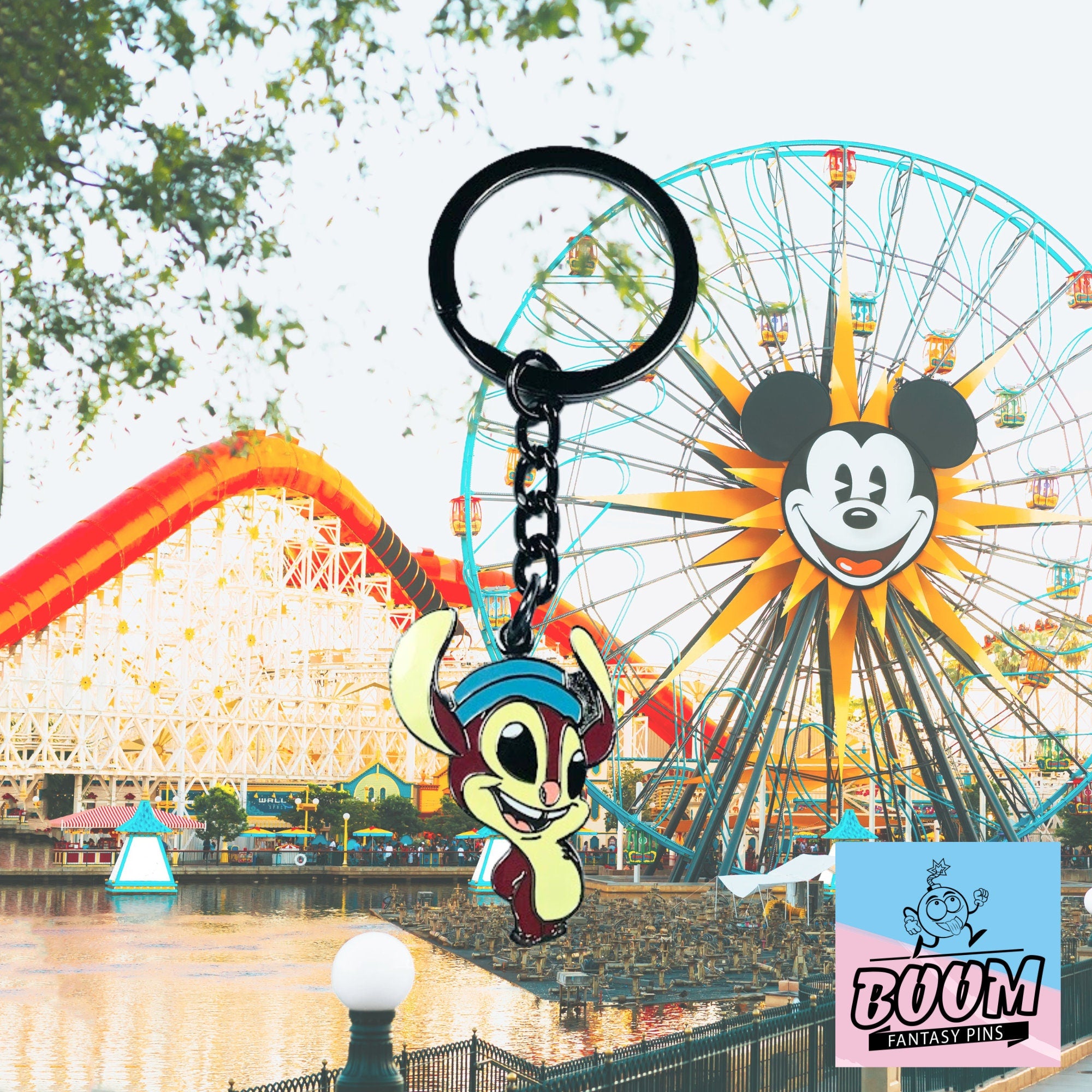 Llavero – Experimento 110 de Stitch Squeak de Lilo &amp; Stitch – Disney Fantasy