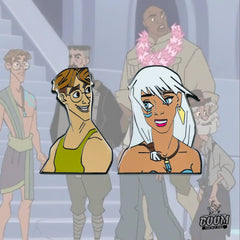 Pin – Milo Thatch and Princess Kida from Atlantis The Lost Empire – Disney Fantasy