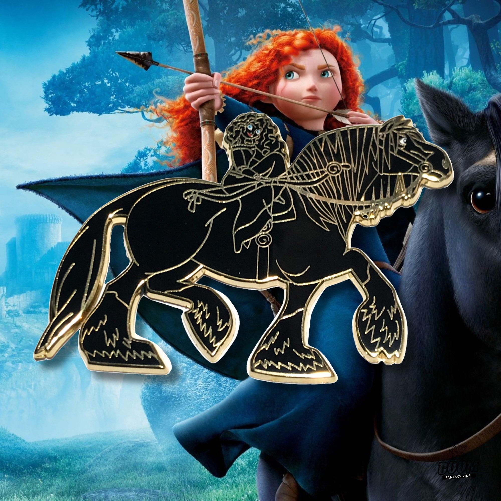 Pin's – Merida du film Rebelle – Disney Fantasy